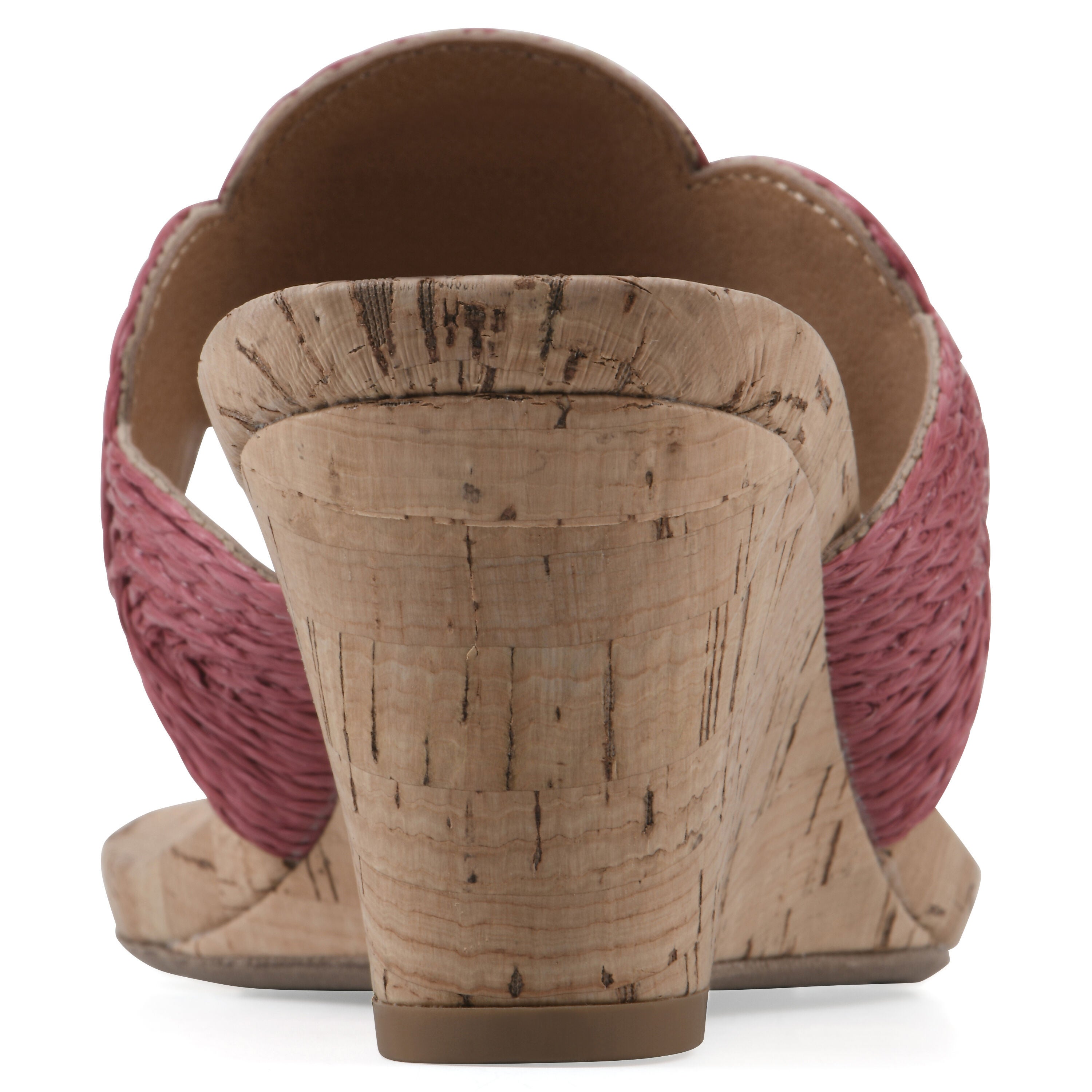 Affogato Wedge Sandal, RASPBERRY SMOOTH, on-hover image number 1