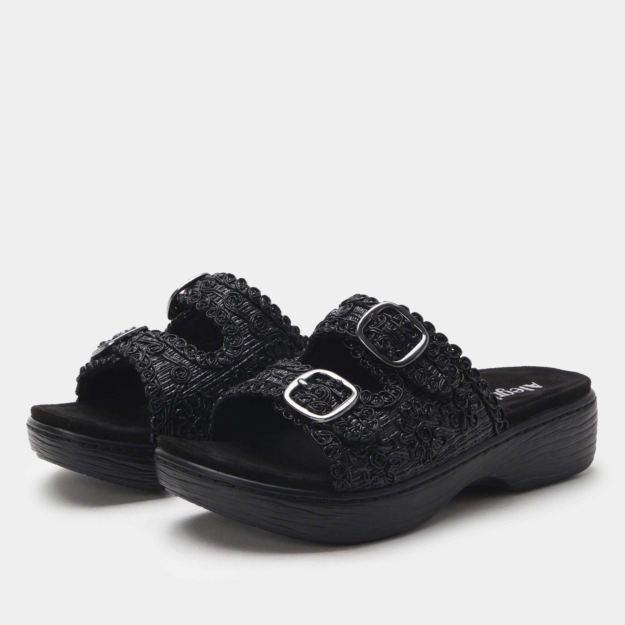 Oona Slide Sandal, BLACK, hi-res image number 0