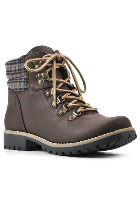 Pathfield Bootie , DARK BROWN FABRIC, hi-res image number null