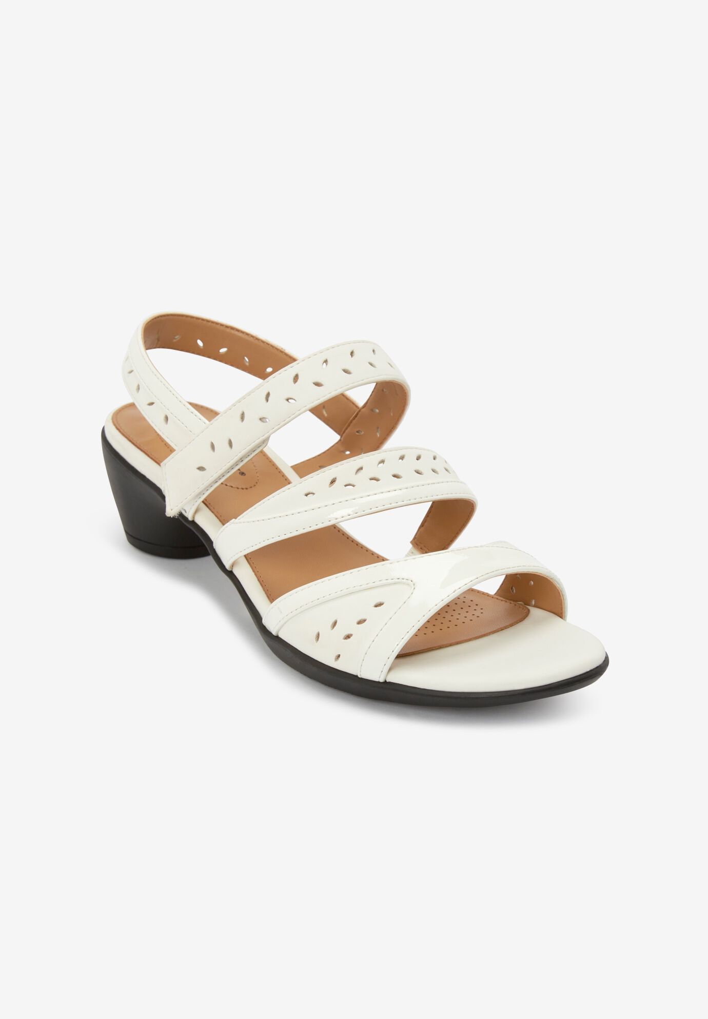 woman within wide sandals