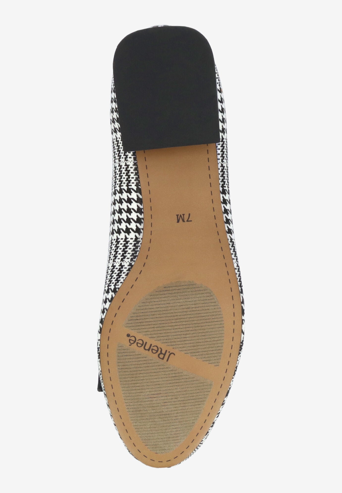 Kori Slip-On Pump, BLACK WHITE, alternate image number 6