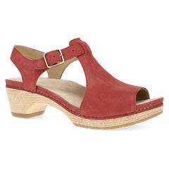 Laverne Paprika Nubuck Sandal