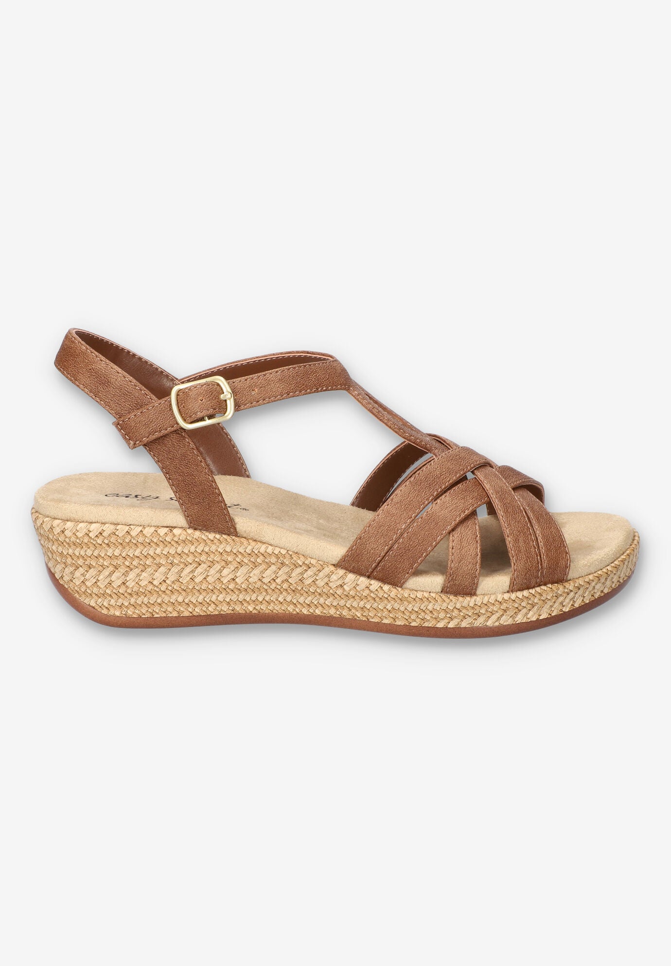 Lua Wedge Sandal, TAN, alternate image number 2