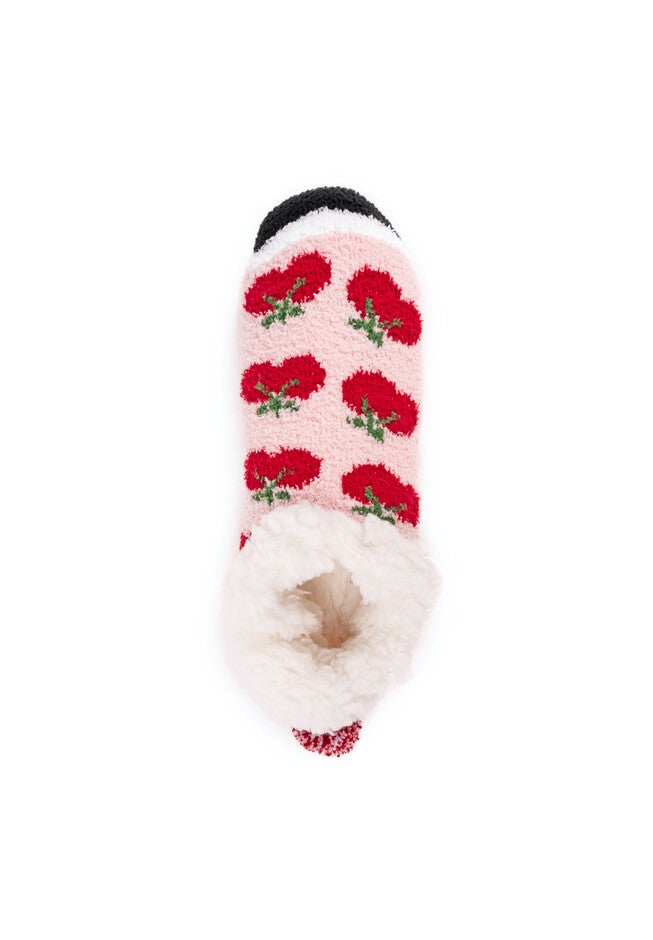 2 Pair Pack Infused Cabin Footie Slipper Socks, , alternate image number 4