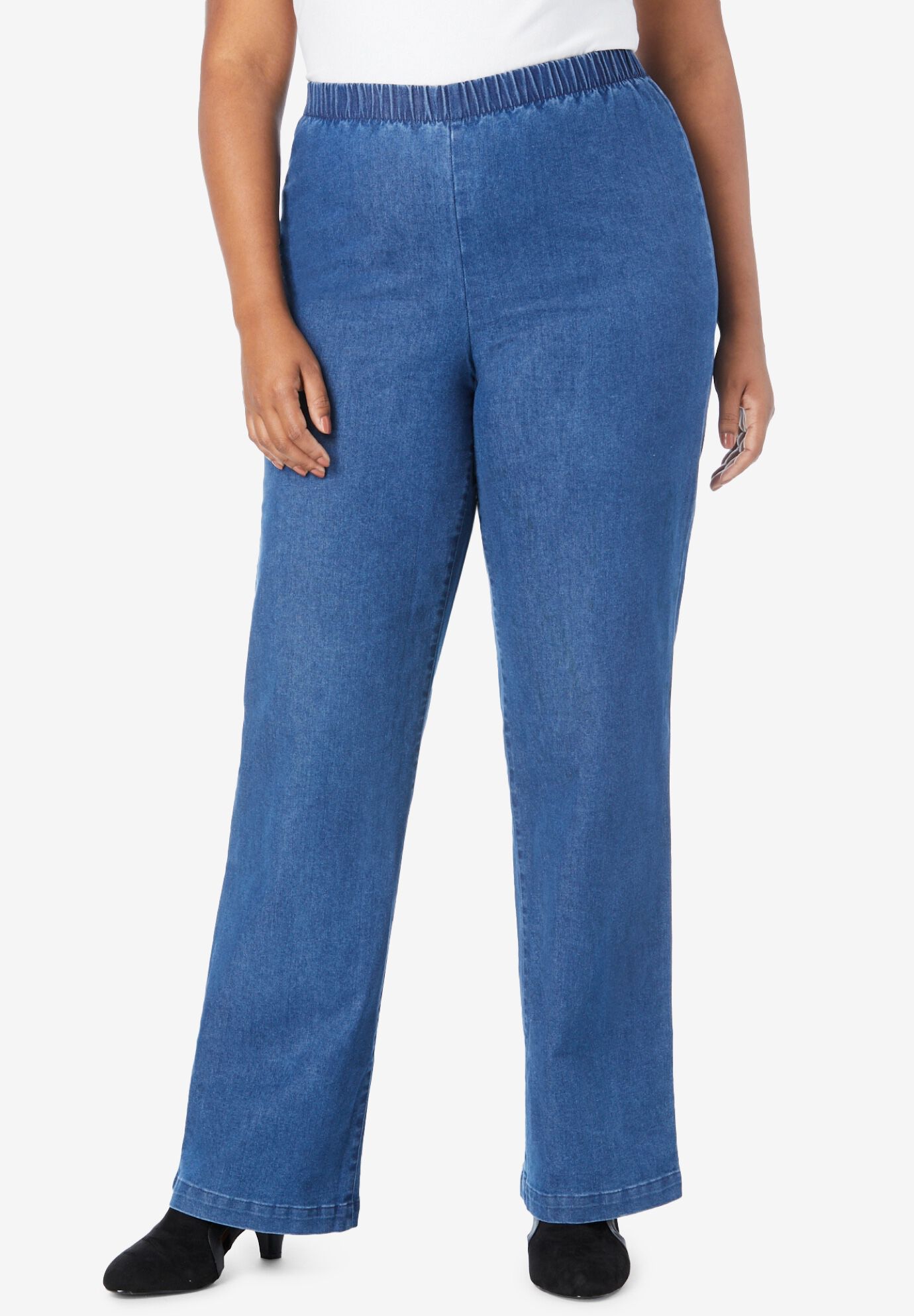 size 18 wide leg jeans