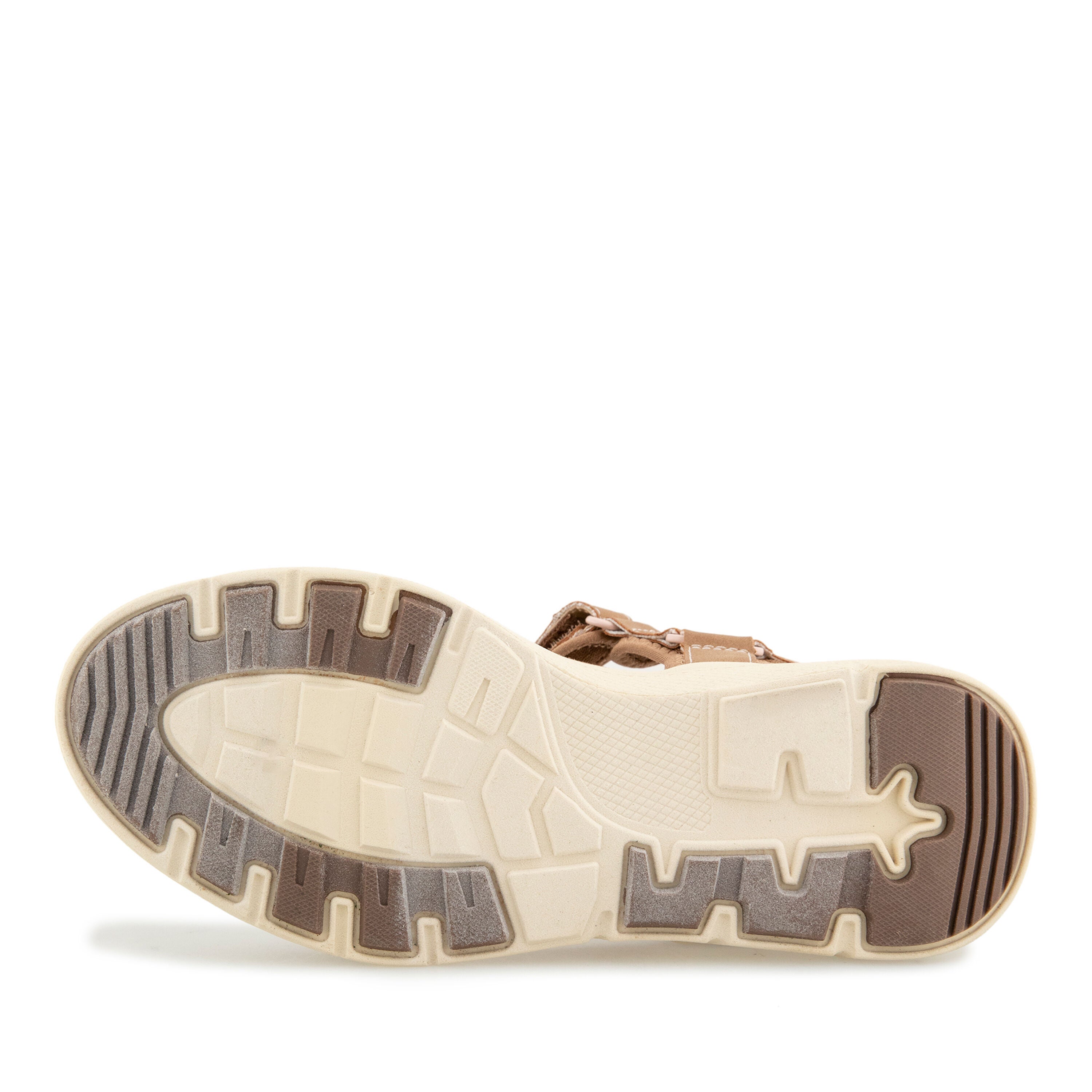 Ellewood Hook and Loop Flat Sandal, TAN PETAL, alternate image number 5