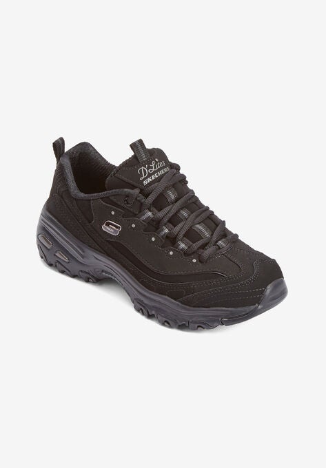 The D'Lites Life Saver Sneaker, BLACK LEATHER MEDIUM, hi-res image number null
