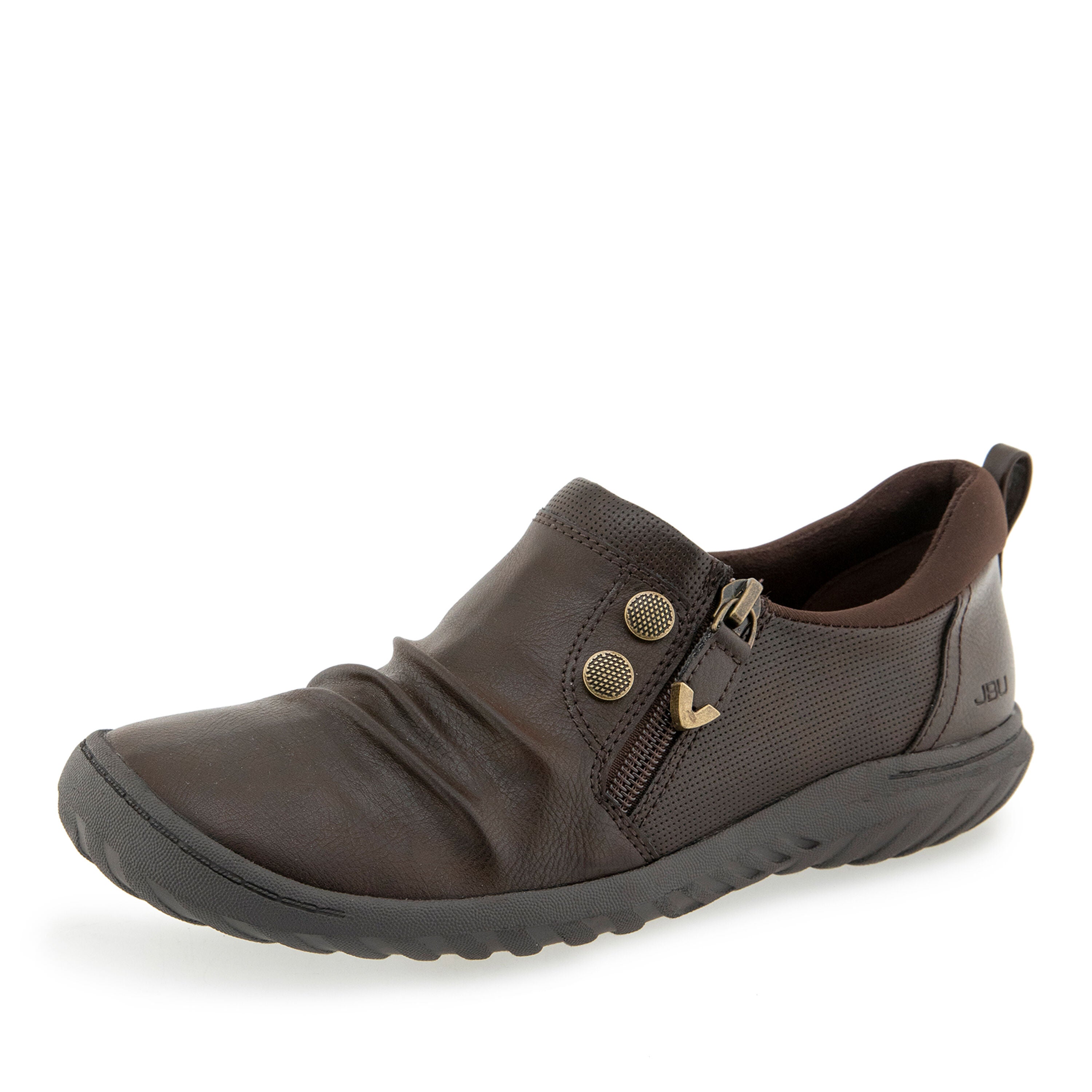 Romi Closed Casual Flat, CHOCOLATE, alternate image number 6