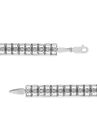 Sterling Silver 2.0 Cttw Diamond Doublelink Tennis Bracelet, , alternate image number null
