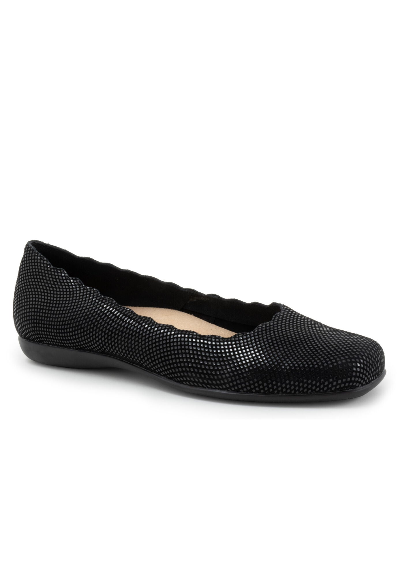 Sabine Dressy Flat, BLACK MINI DOT, hi-res image number 0