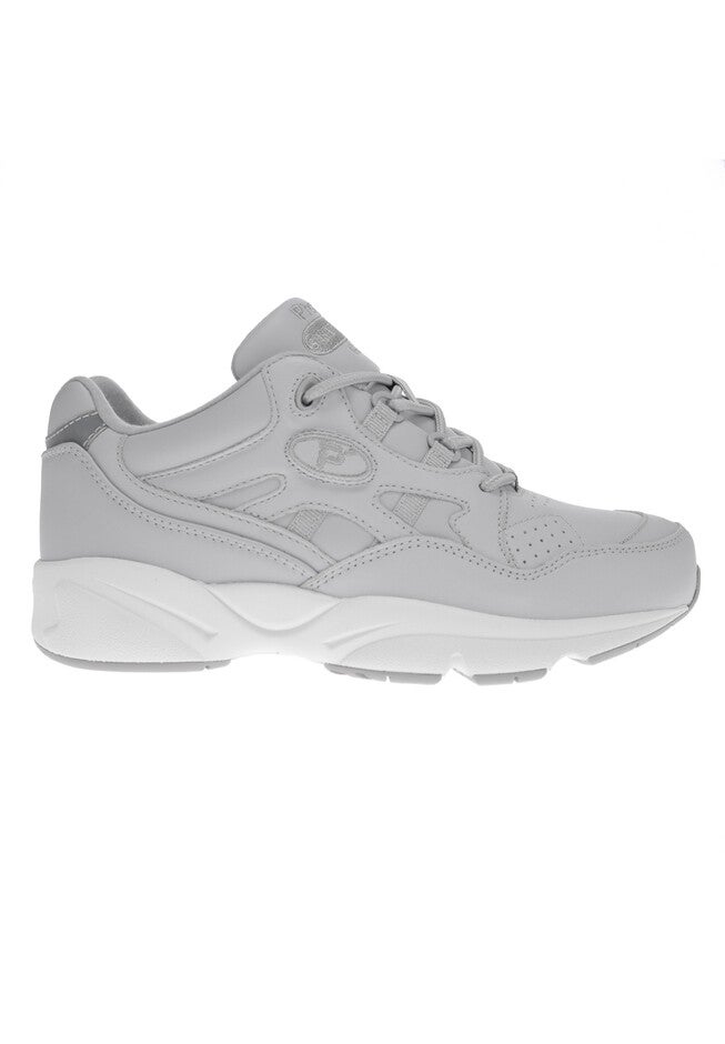 Stability Walker Sneaker, WHITE GREY, alternate image number 4