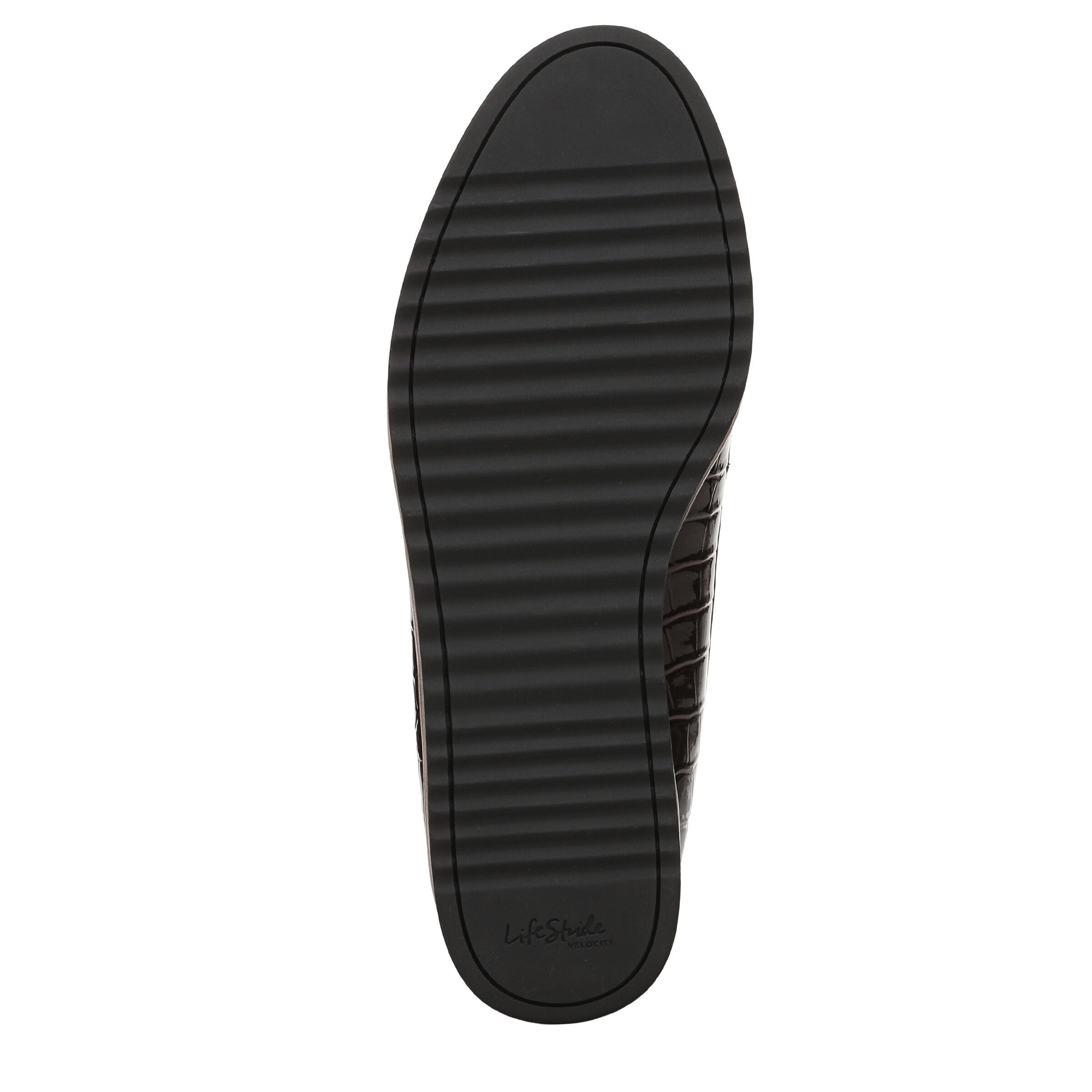 Zee Flat Loafer, DARK CHOCOLATE CROC, alternate image number 7