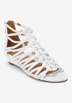 Extra Wide Strappy Sandals