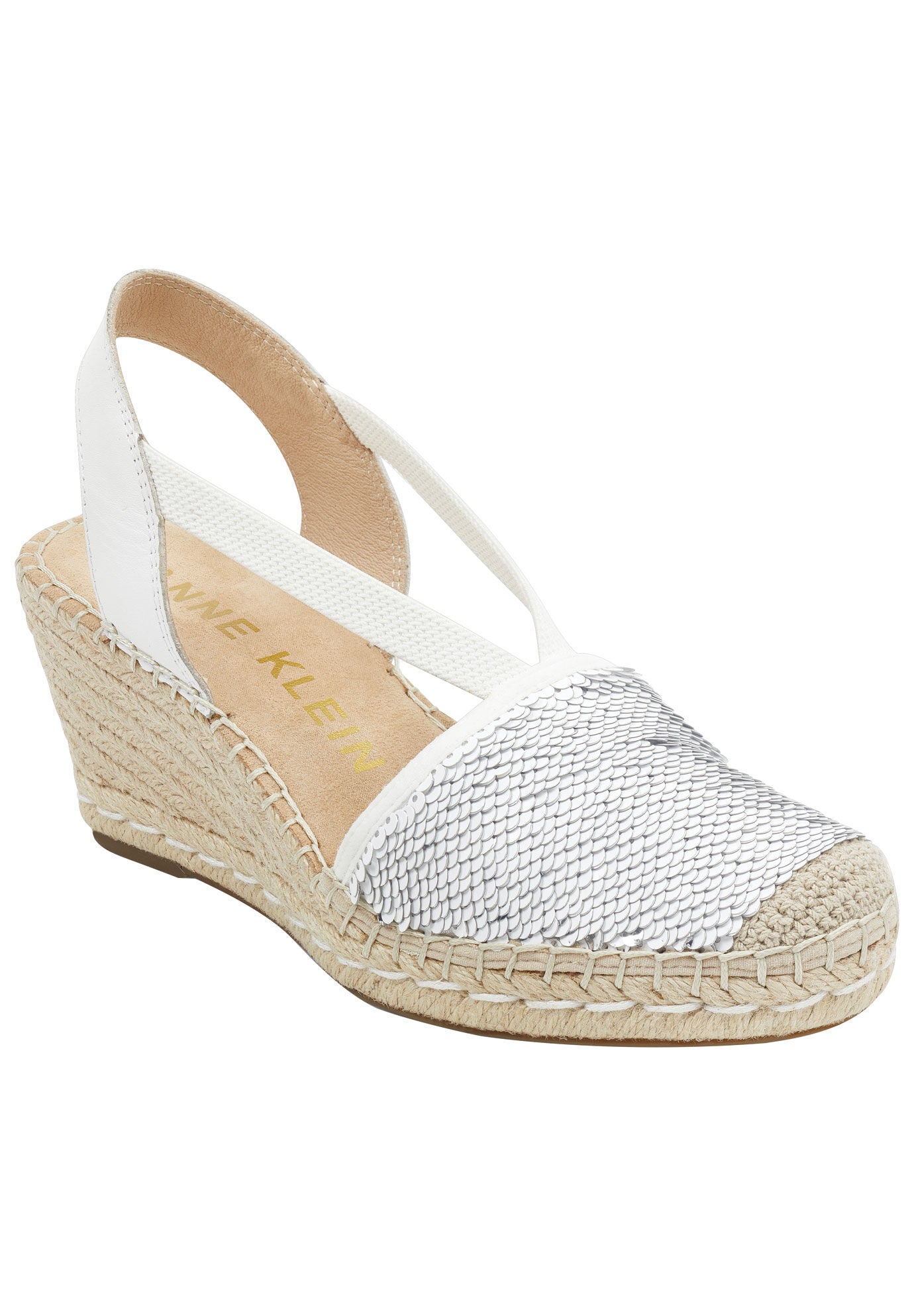 anne klein abbey espadrille wedge sandal