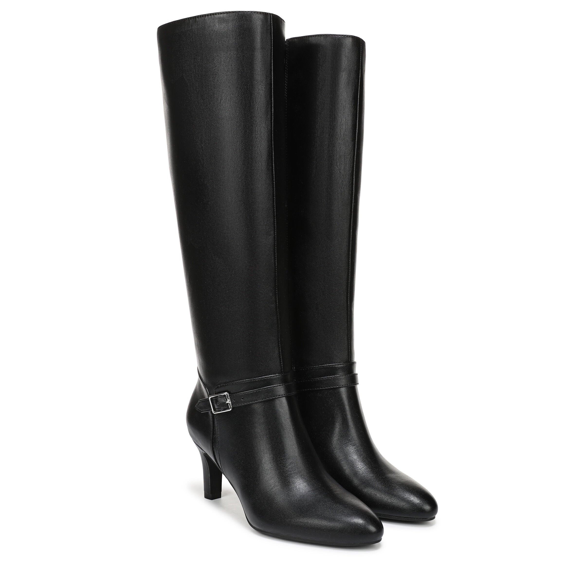 Glenore Wide Calf Knee High Boot, BLACK, alternate image number 2