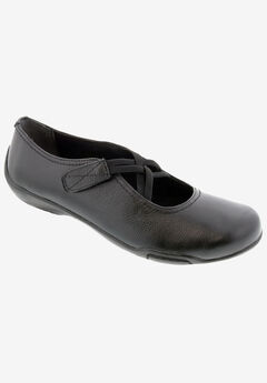 Cozy Cross-Strap Flat
