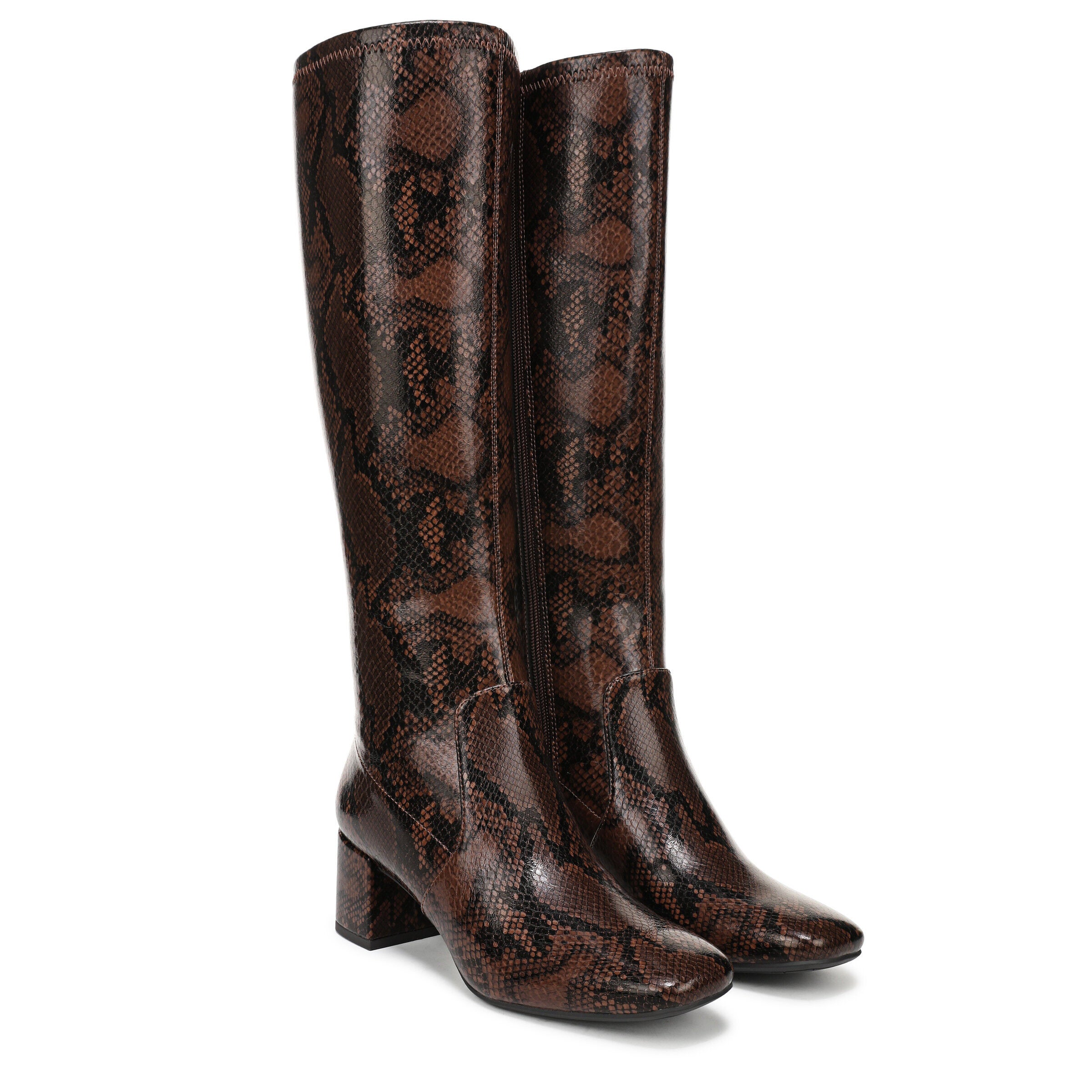Cohen Knee High Boot, DARK BROWN MULTI, alternate image number 2
