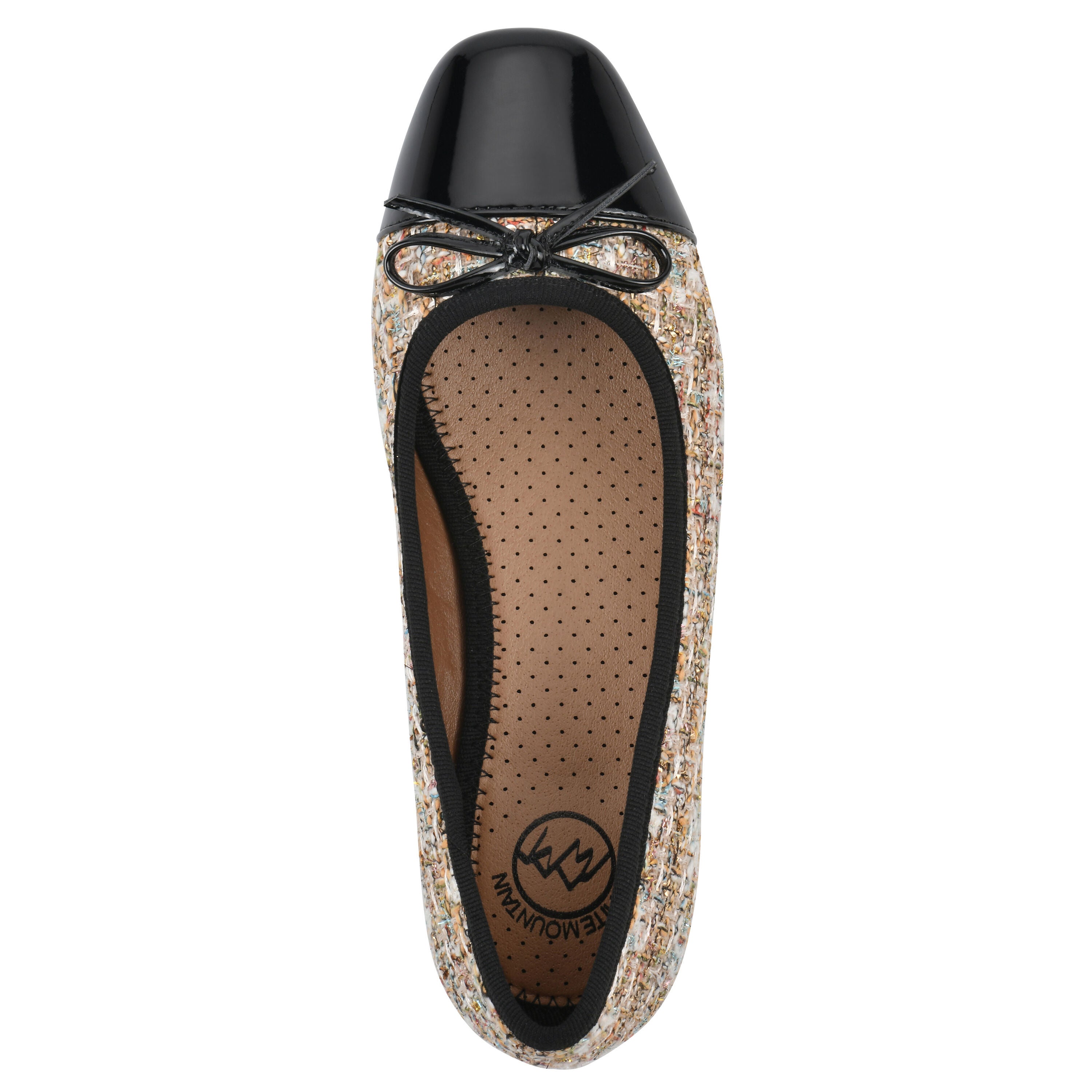 Bocci Ballet Flat, BEIGE BOUCLE FABRIC, alternate image number 4