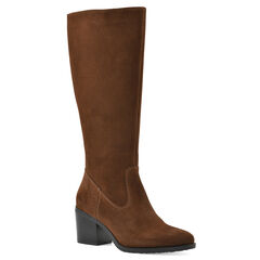Tater Wide Calf Heeled Tall Shaft Boot