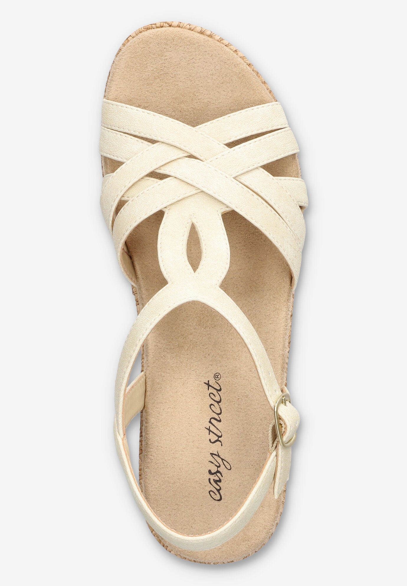 Lua Wedge Sandal, BONE, alternate image number 6