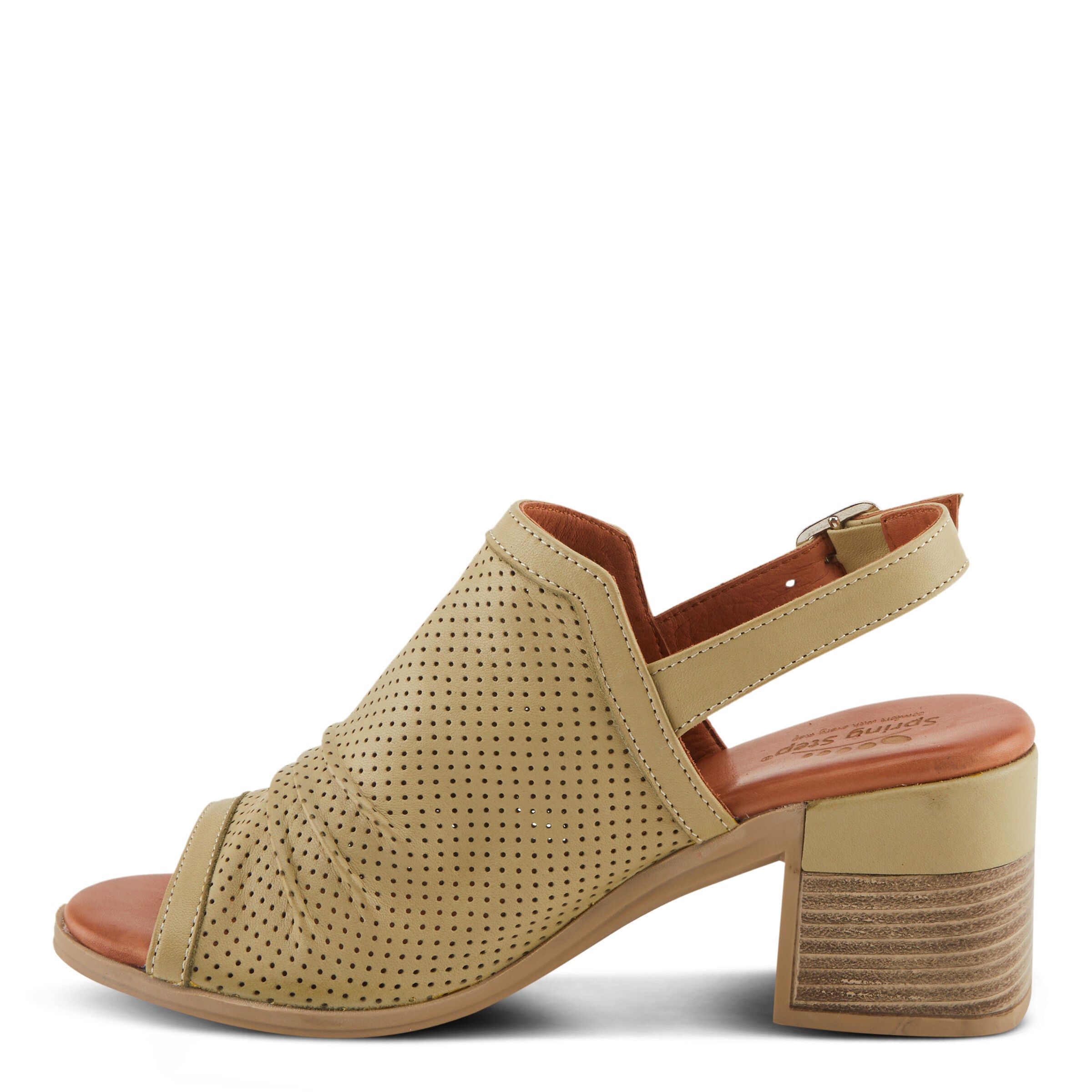 Noctium Sandal, OLIVE GREEN, alternate image number 2