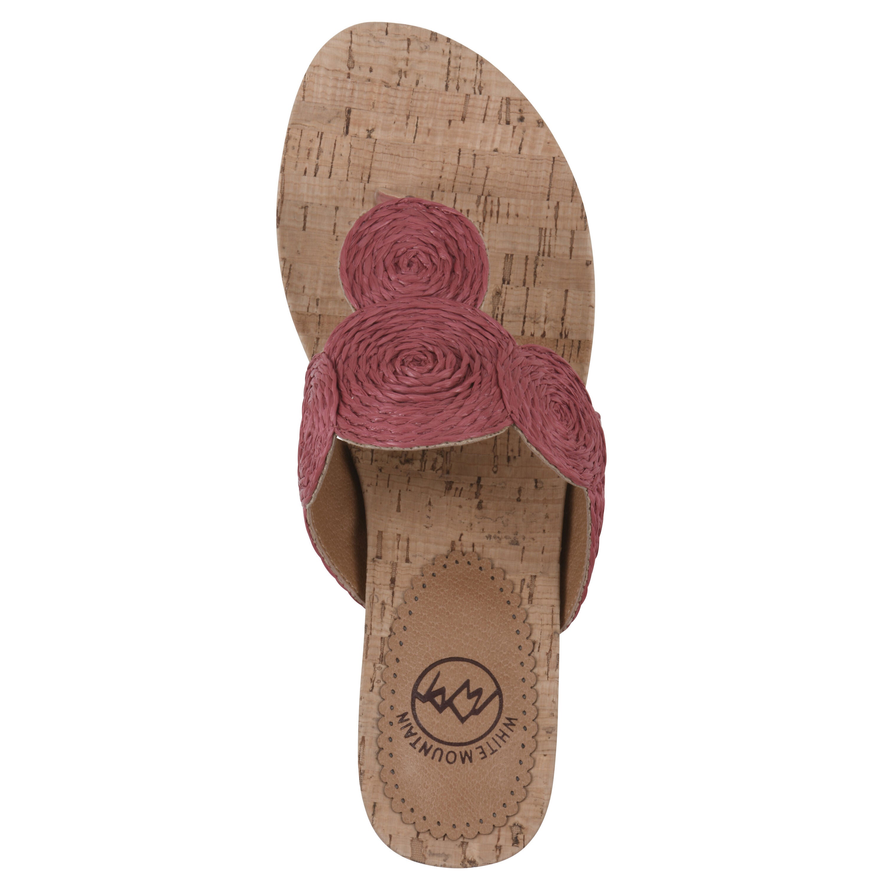 Affogato Wedge Sandal, RASPBERRY SMOOTH, alternate image number 4