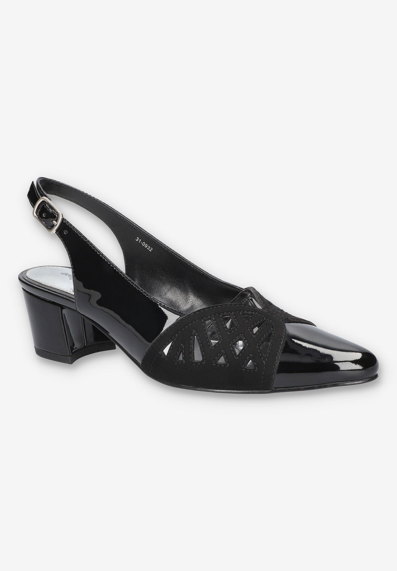 Bizzy Slingback, BLACK PATENT, hi-res image number 0