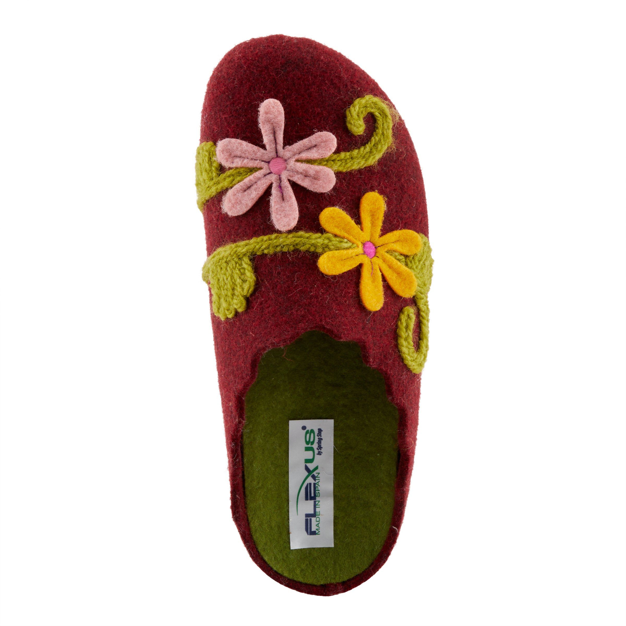 Roseburg Slippers, BORDEAUX, alternate image number 3