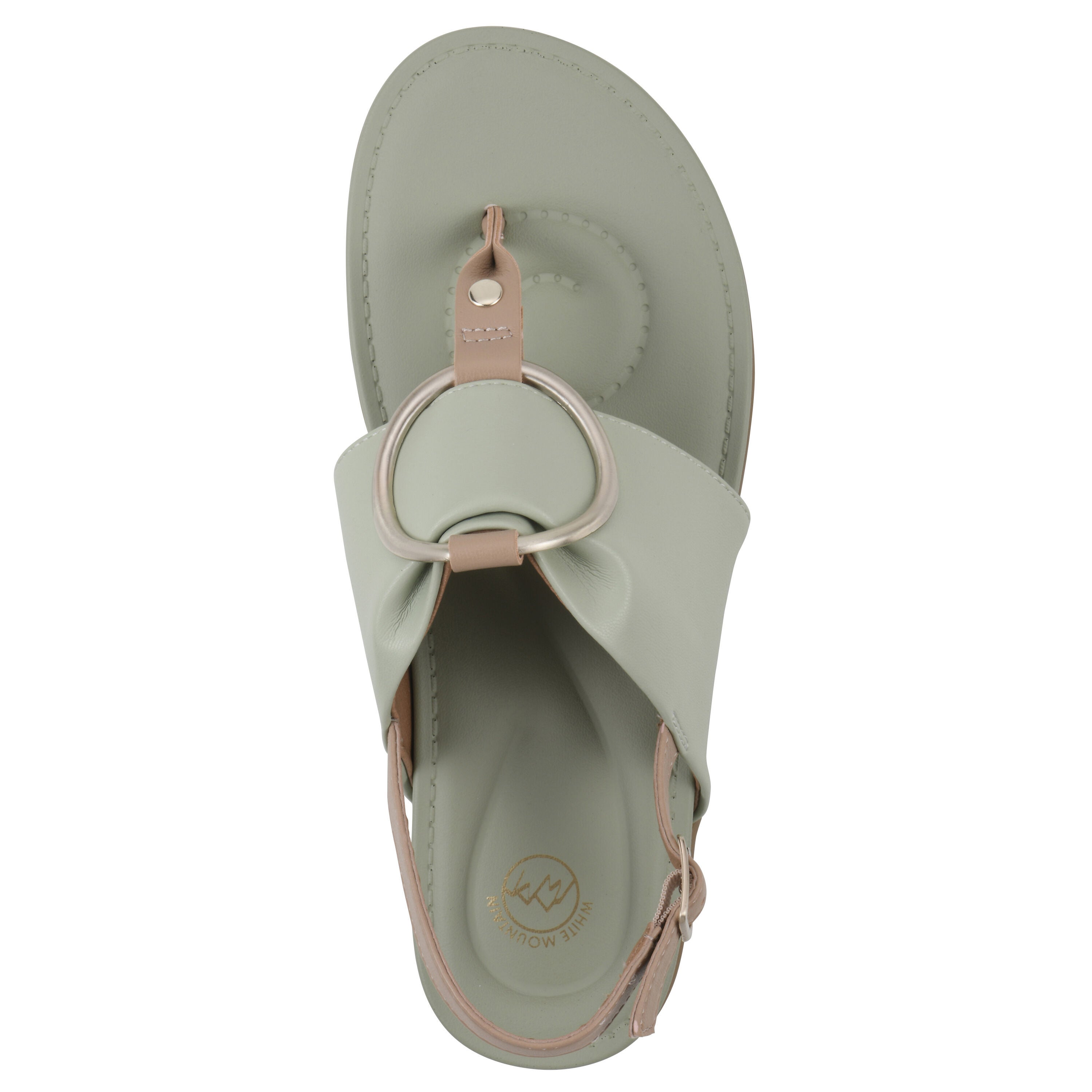 Alicorn Slingback Sandal, SAGE, alternate image number 4