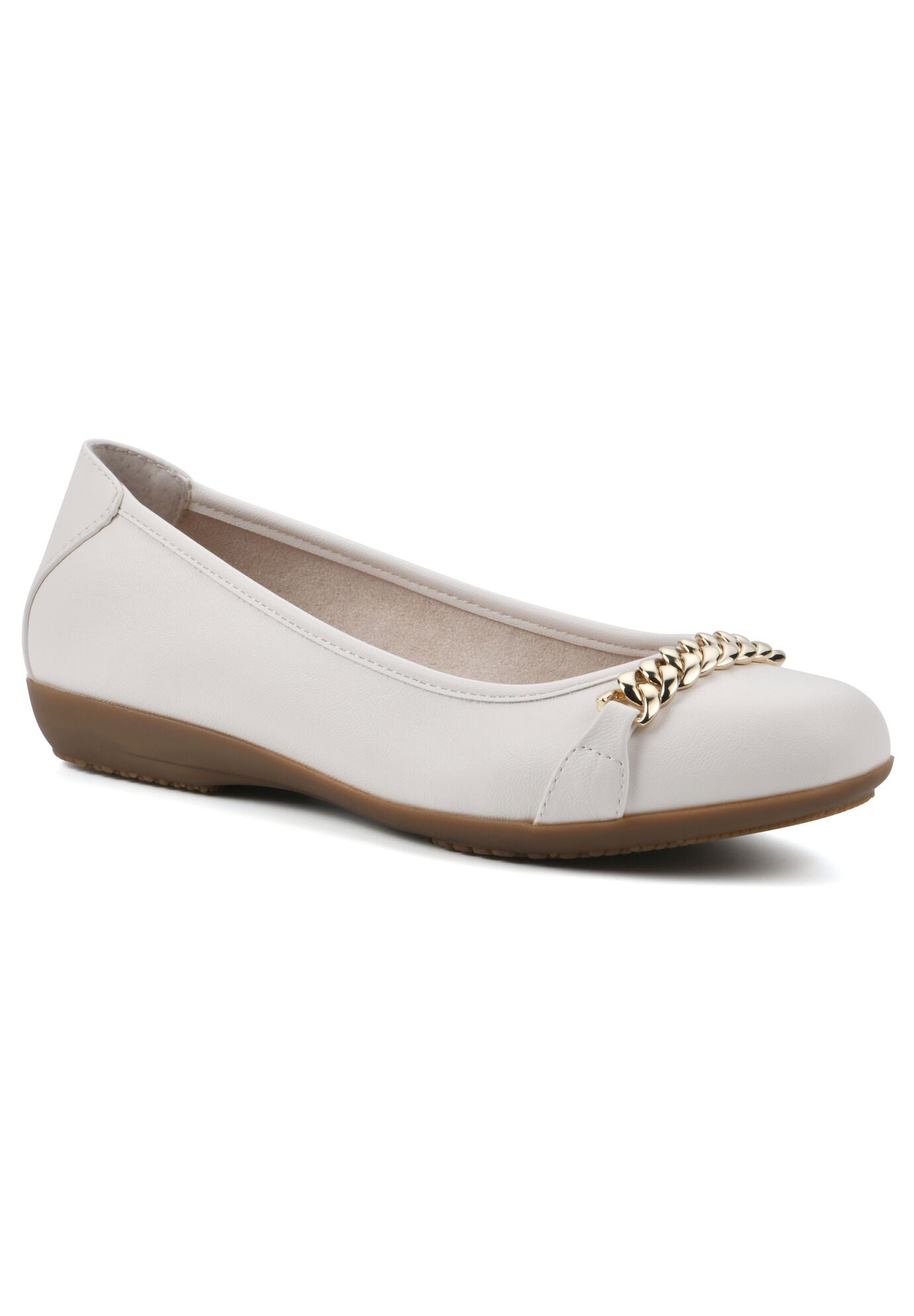 Charmed Flat, CREAM SMOOTH, hi-res image number 0