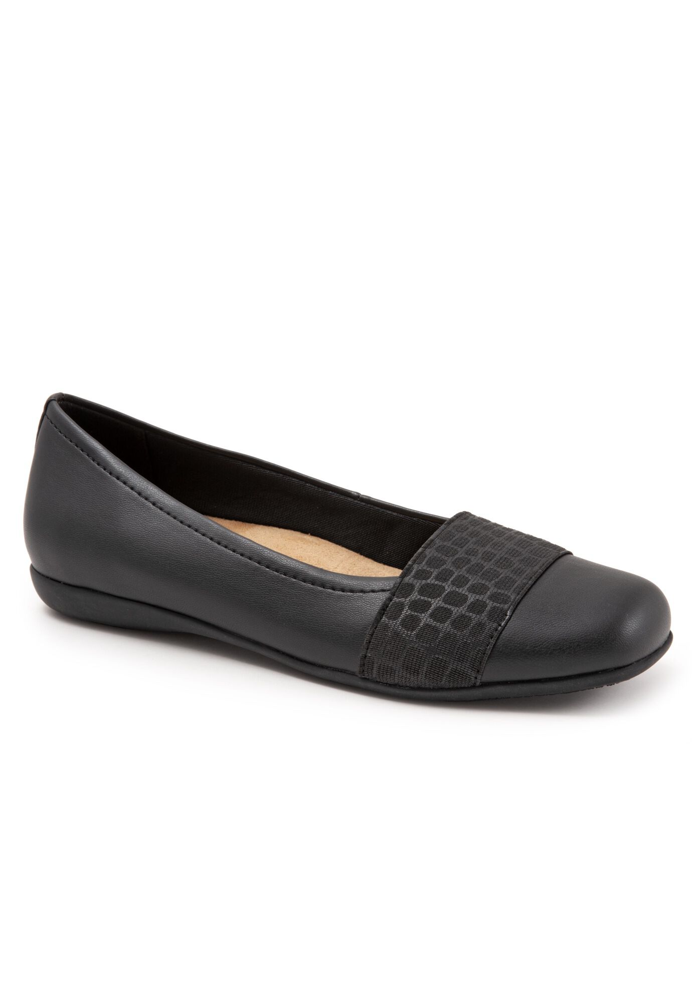 Samantha Slip On Flats, BLACK CROCO, hi-res image number 0