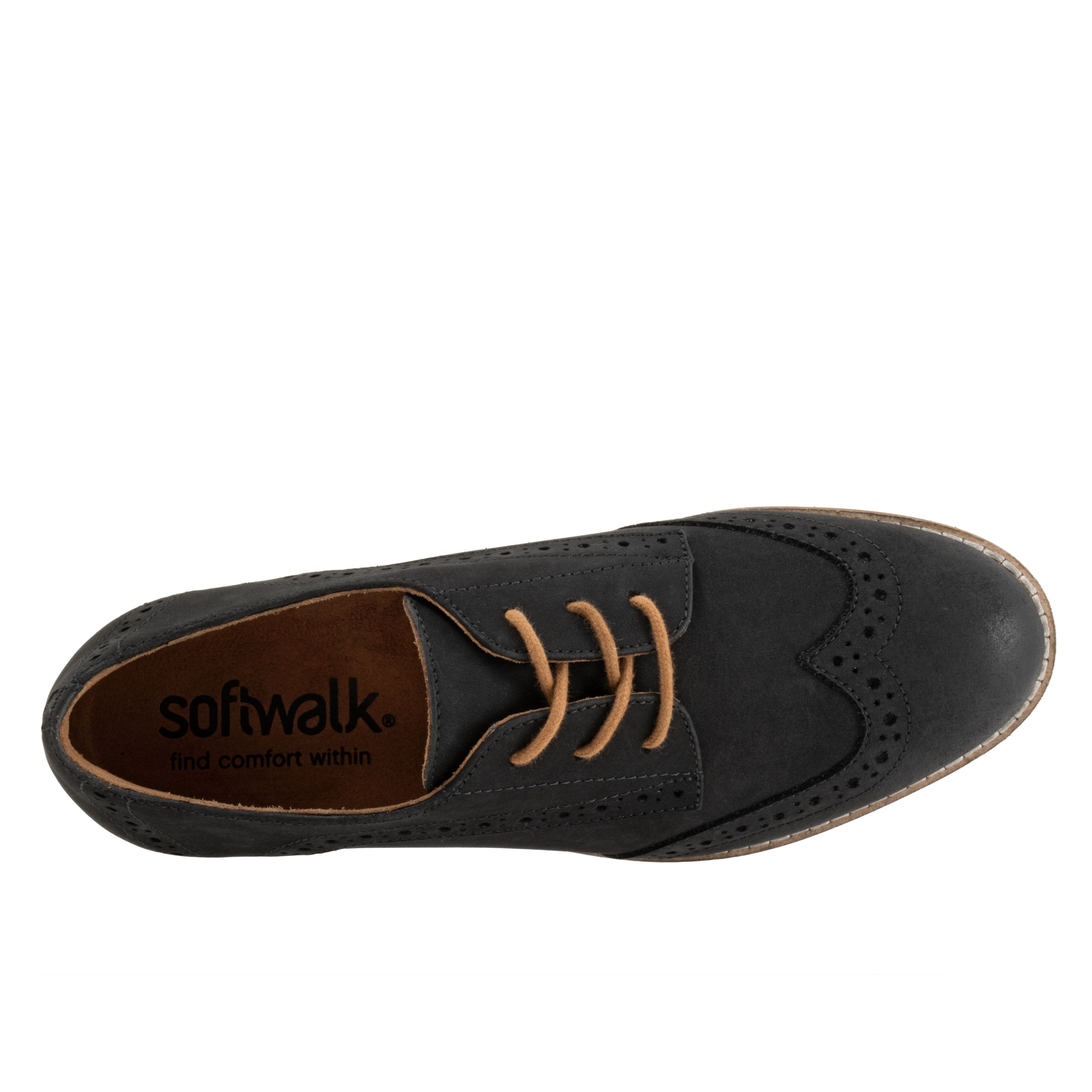 Willet Flat, DARK BLACK NUBUCK, alternate image number 3