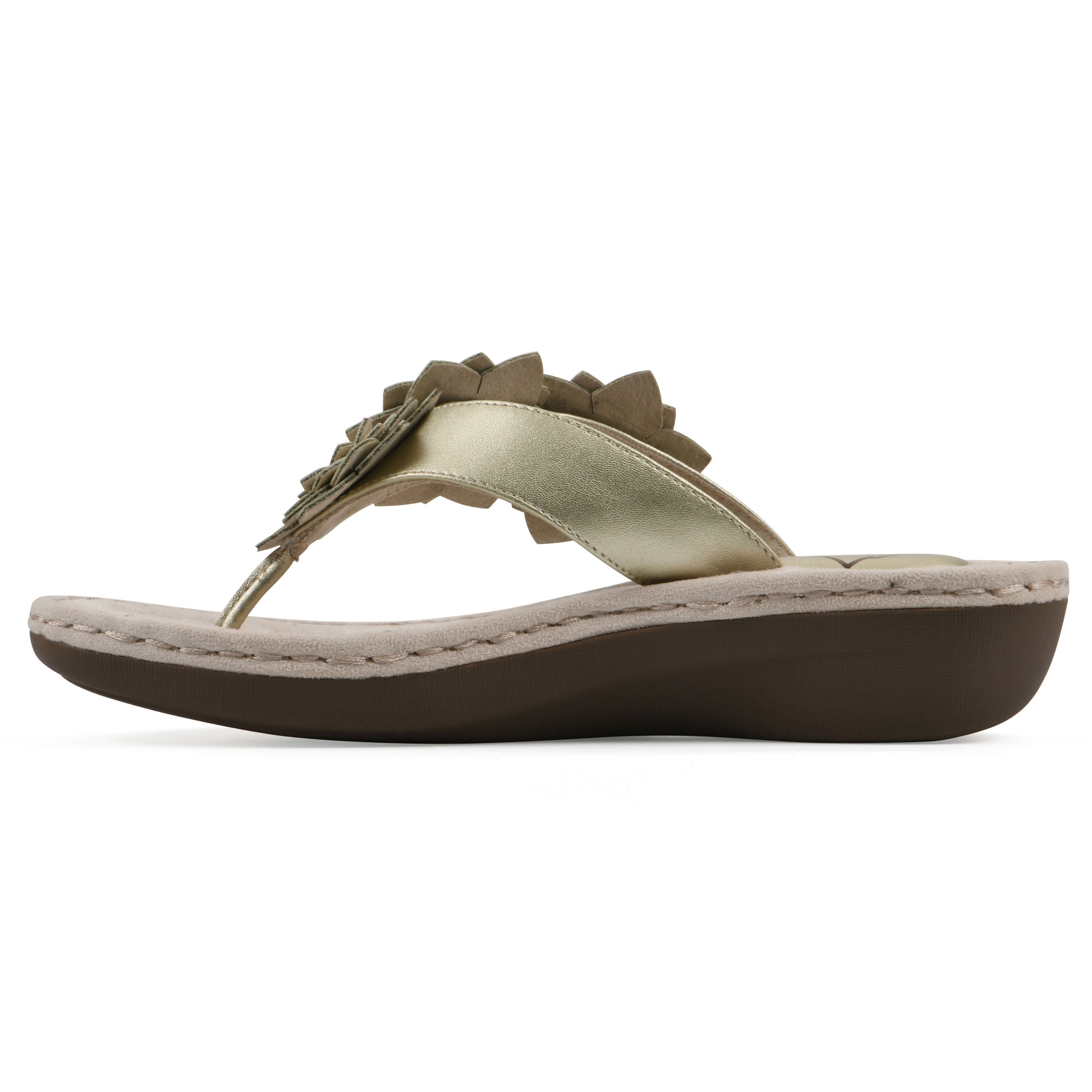 Content Thong Sandal, LIGHT GOLD, alternate image number 3