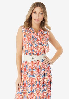Braided Faux Leather Belt