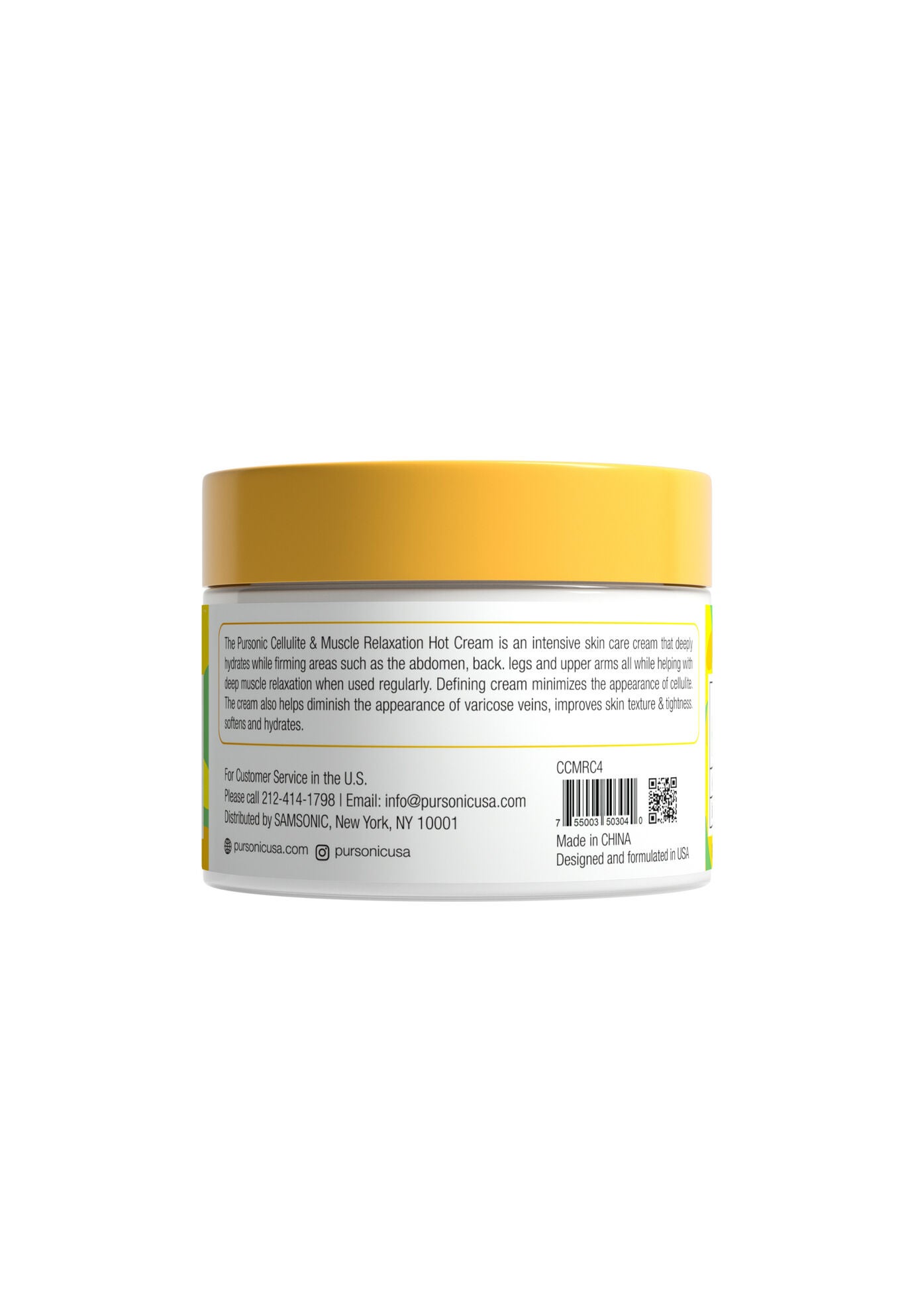 Anti Cellulite Muscle Relaxation Hot Cream, , on-hover image number 1