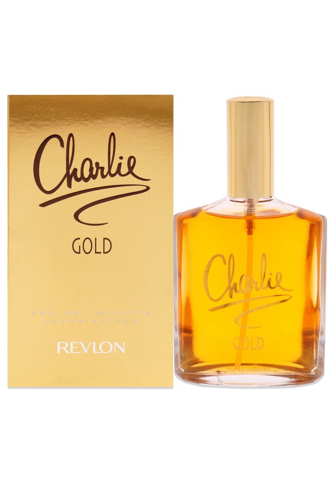 Charlie Gold -3.4 Oz Edt Spray, O, hi-res image number 0