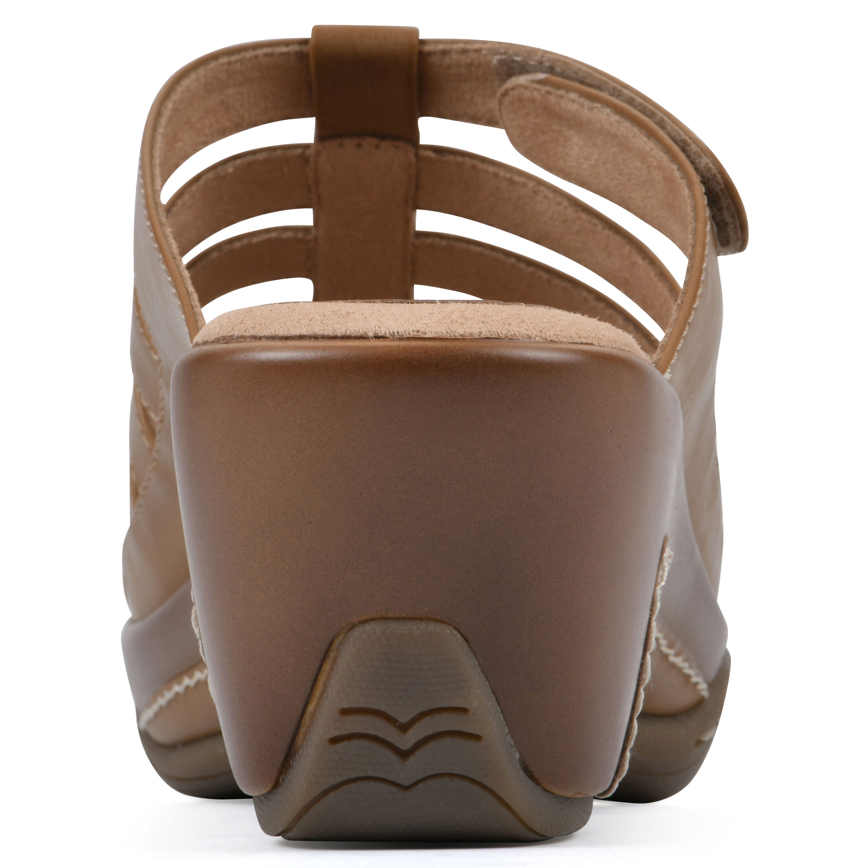 Valencia Slip-On Clog Sandal, NATURAL SMOOTH, on-hover image number 1