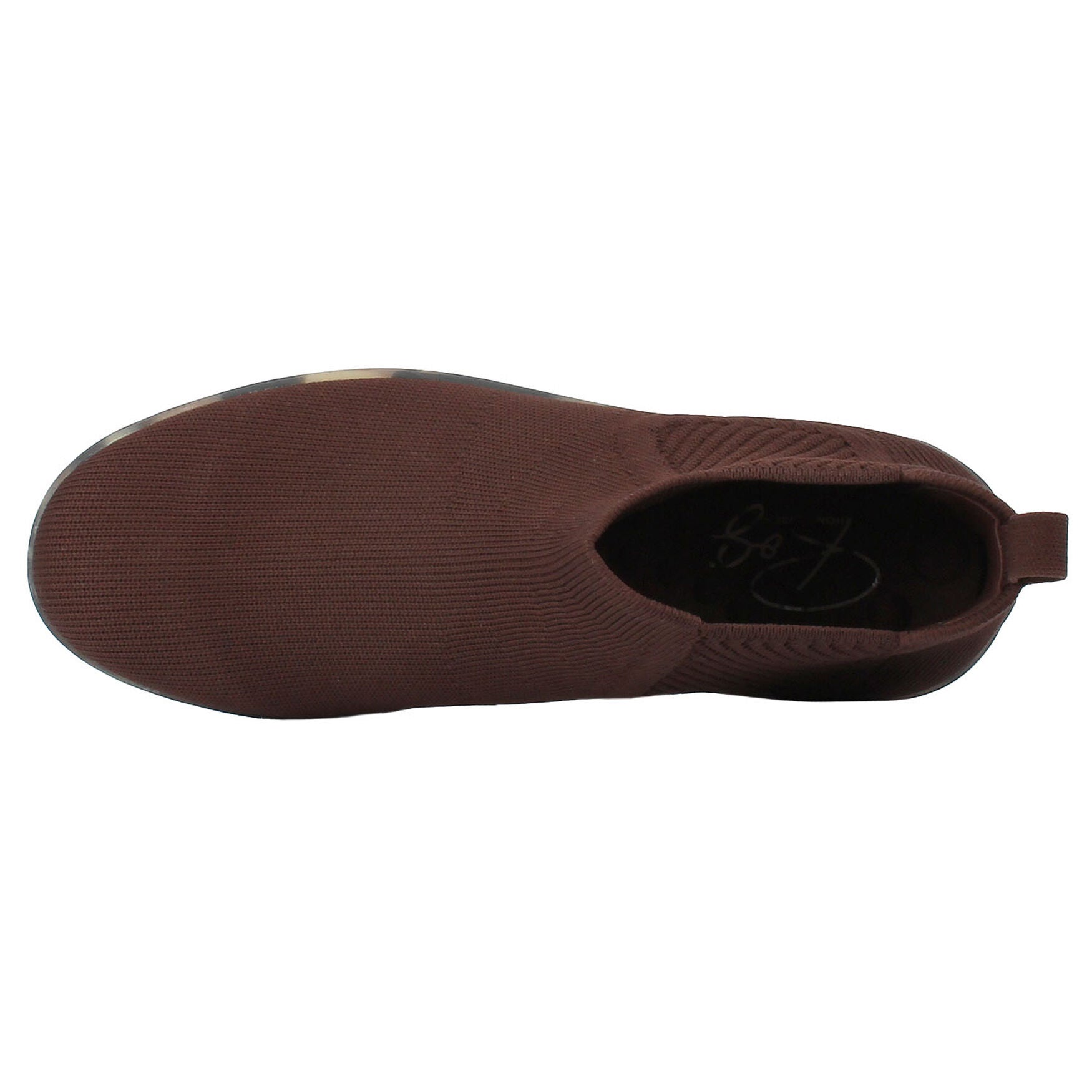 Grady Stretch Knit Bootie, BROWN, alternate image number 5