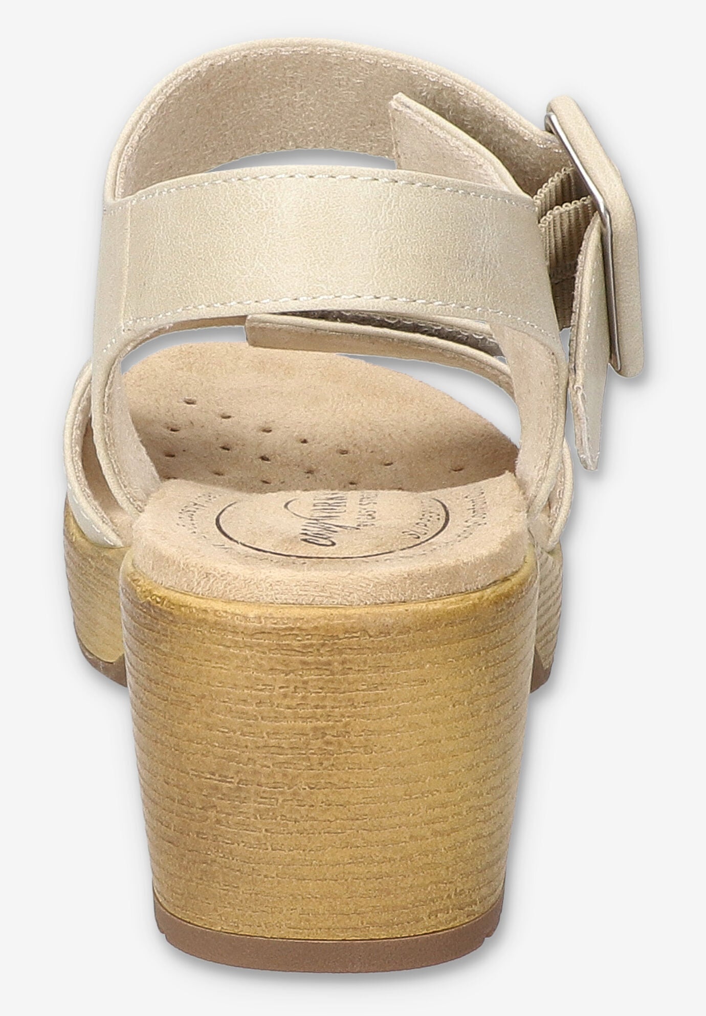 Marva Slip-Resistant Sandal, STONE, alternate image number 3
