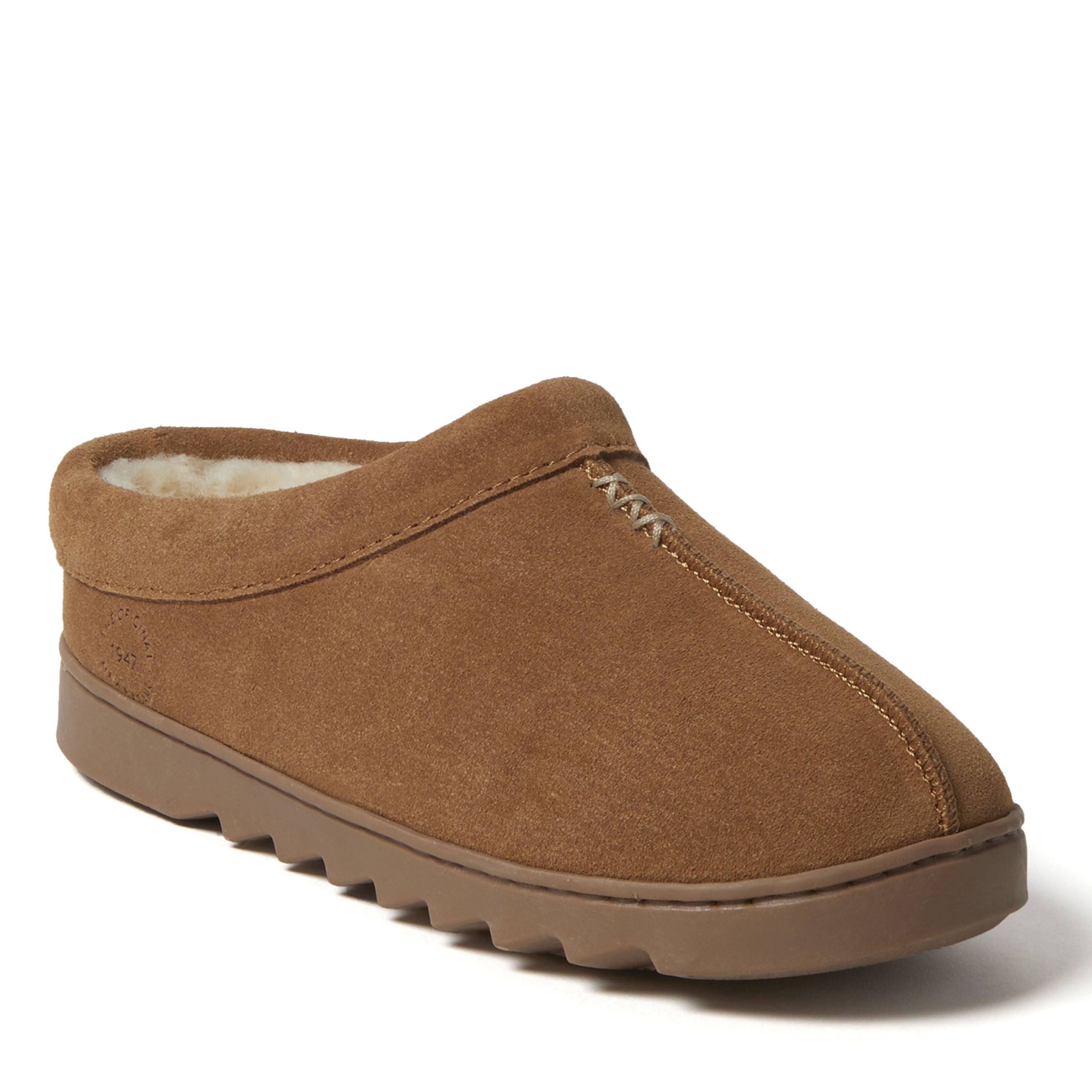 Doreen Genuine Suede Clog, CHESTNUT, hi-res image number 0