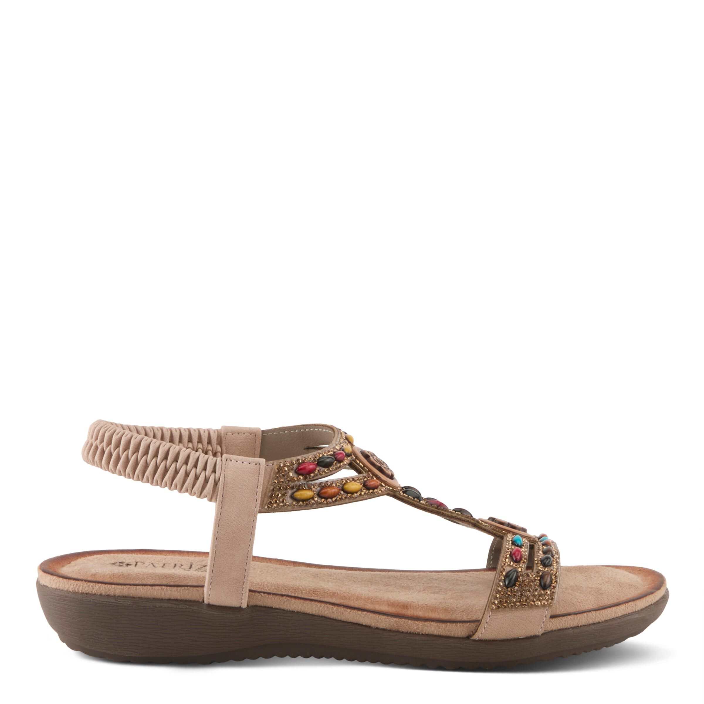Ponyo Ankle Strap Sandal, BEIGE, alternate image number 4