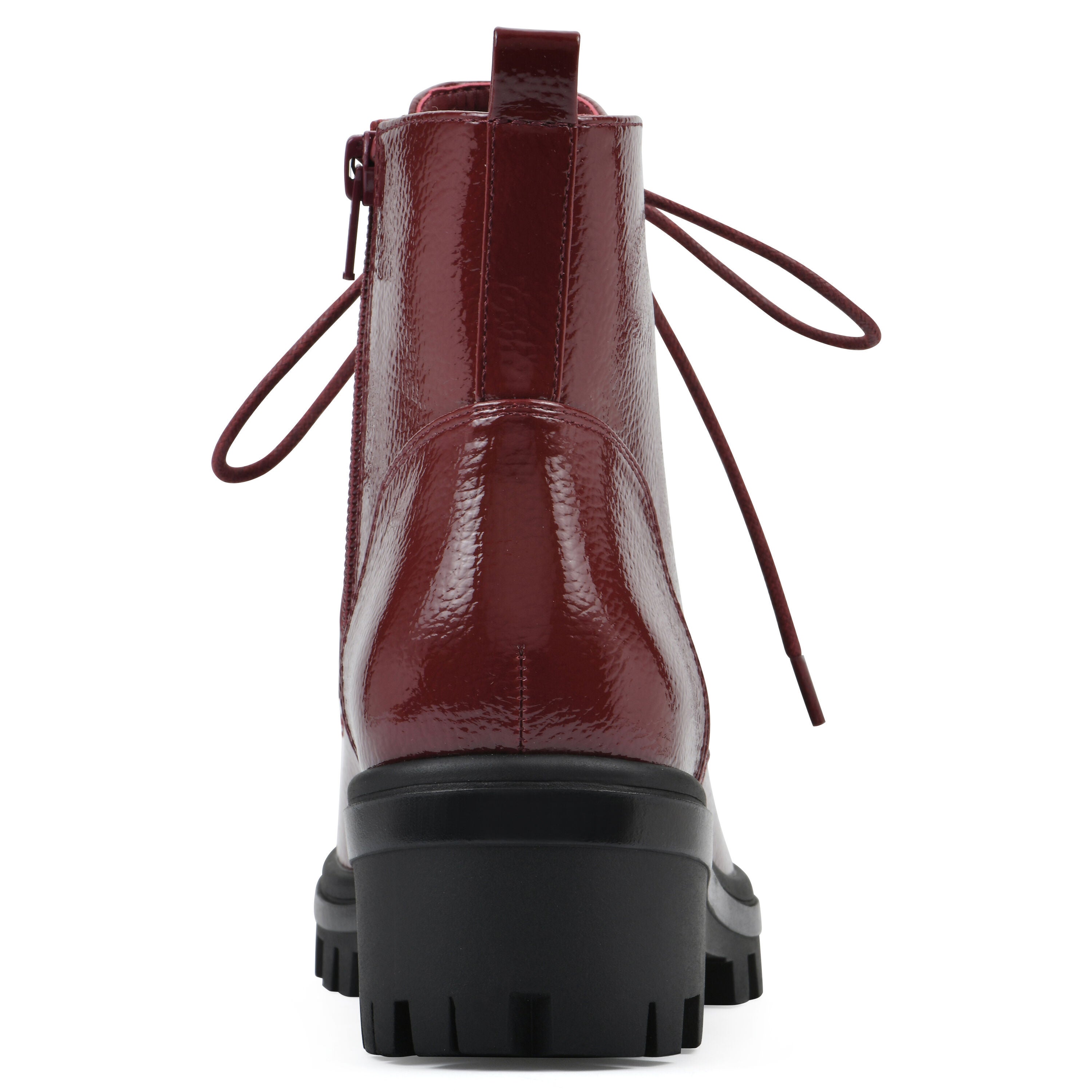 Tappy Lug Sole Combat Boot, CORDOVAN PATENT, on-hover image number 1