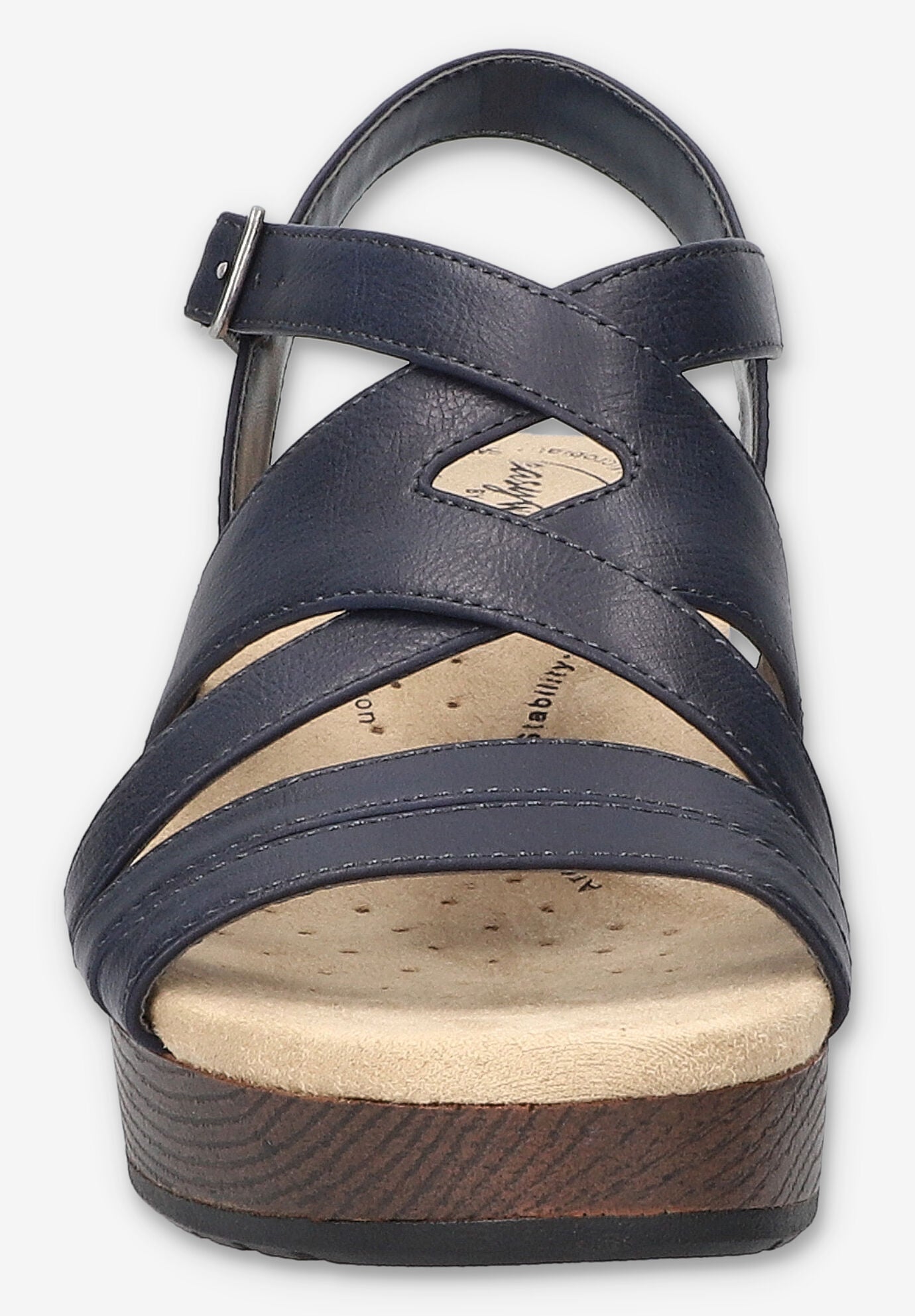 Rosella Slip-Resistant Sandal, NAVY, on-hover image number 1