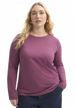 Long-Sleeve Crewneck One + Only Tee