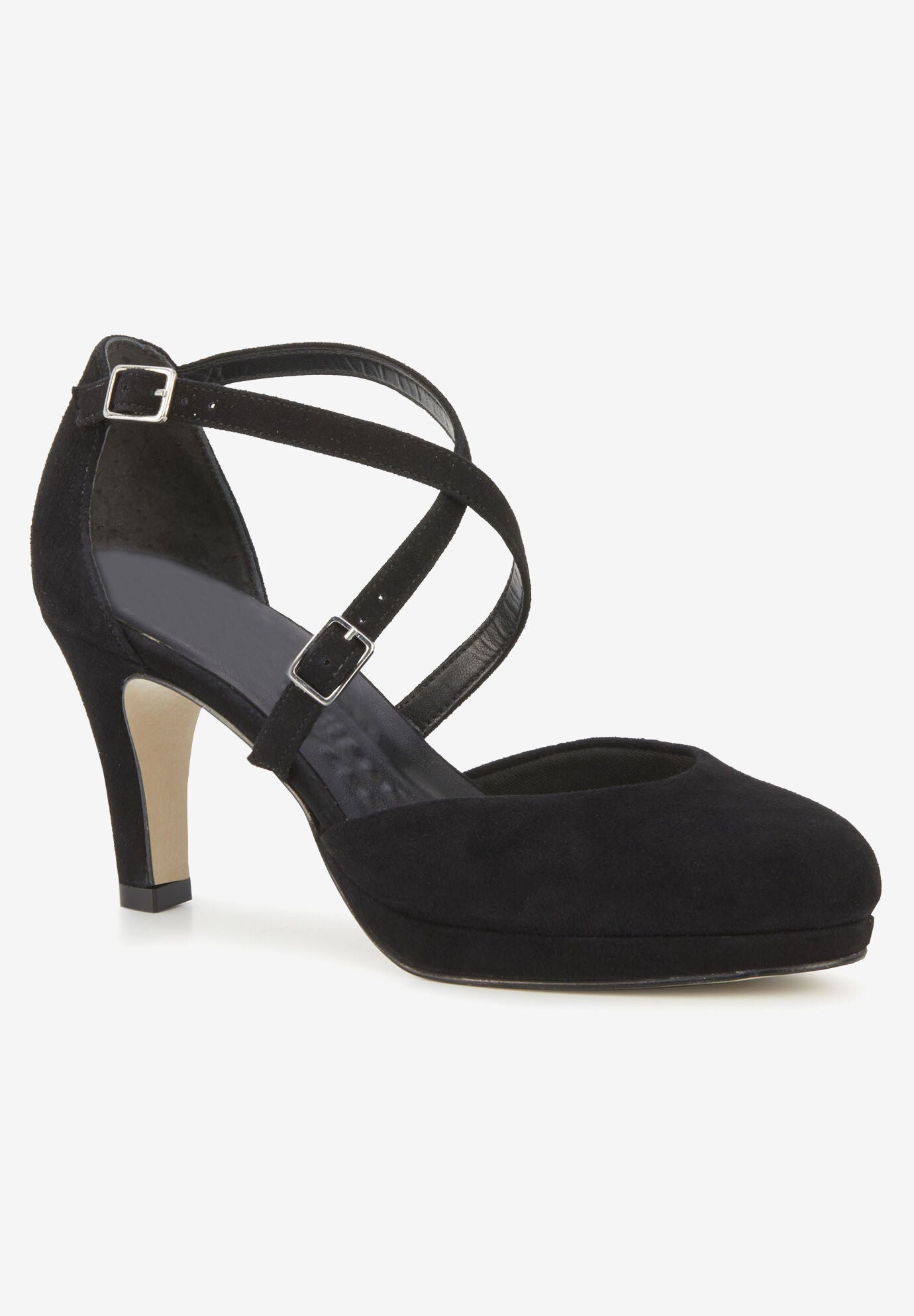 Pammy Pump, BLACK SUEDE, hi-res image number 0