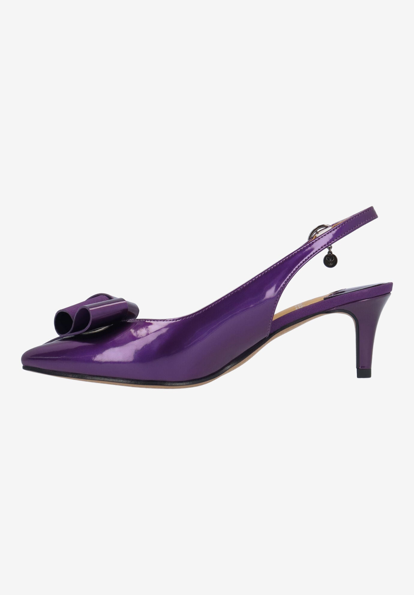 Delara Sling Back Pump, PURPLE, alternate image number 4