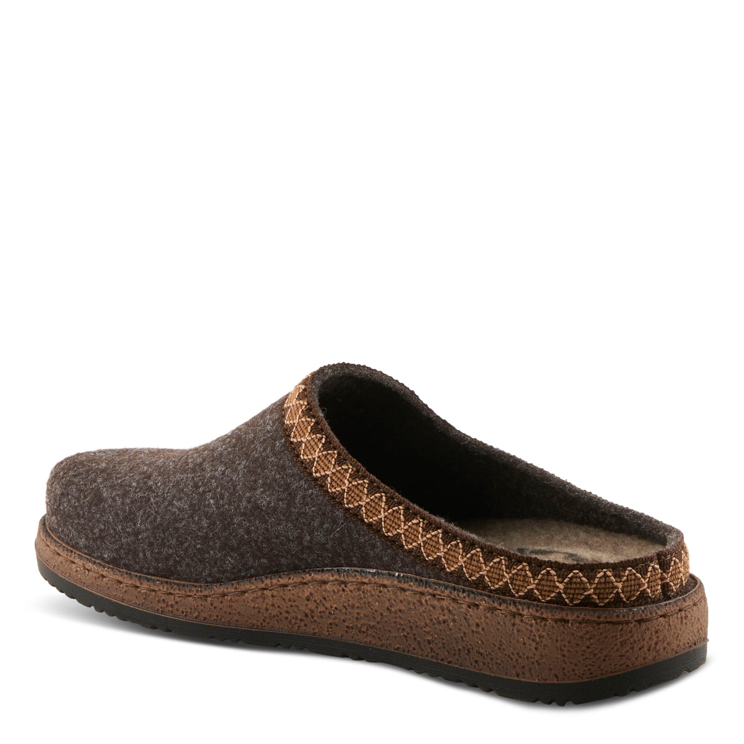 Snuggee Clog Slipper, DARK BROWN, alternate image number 7