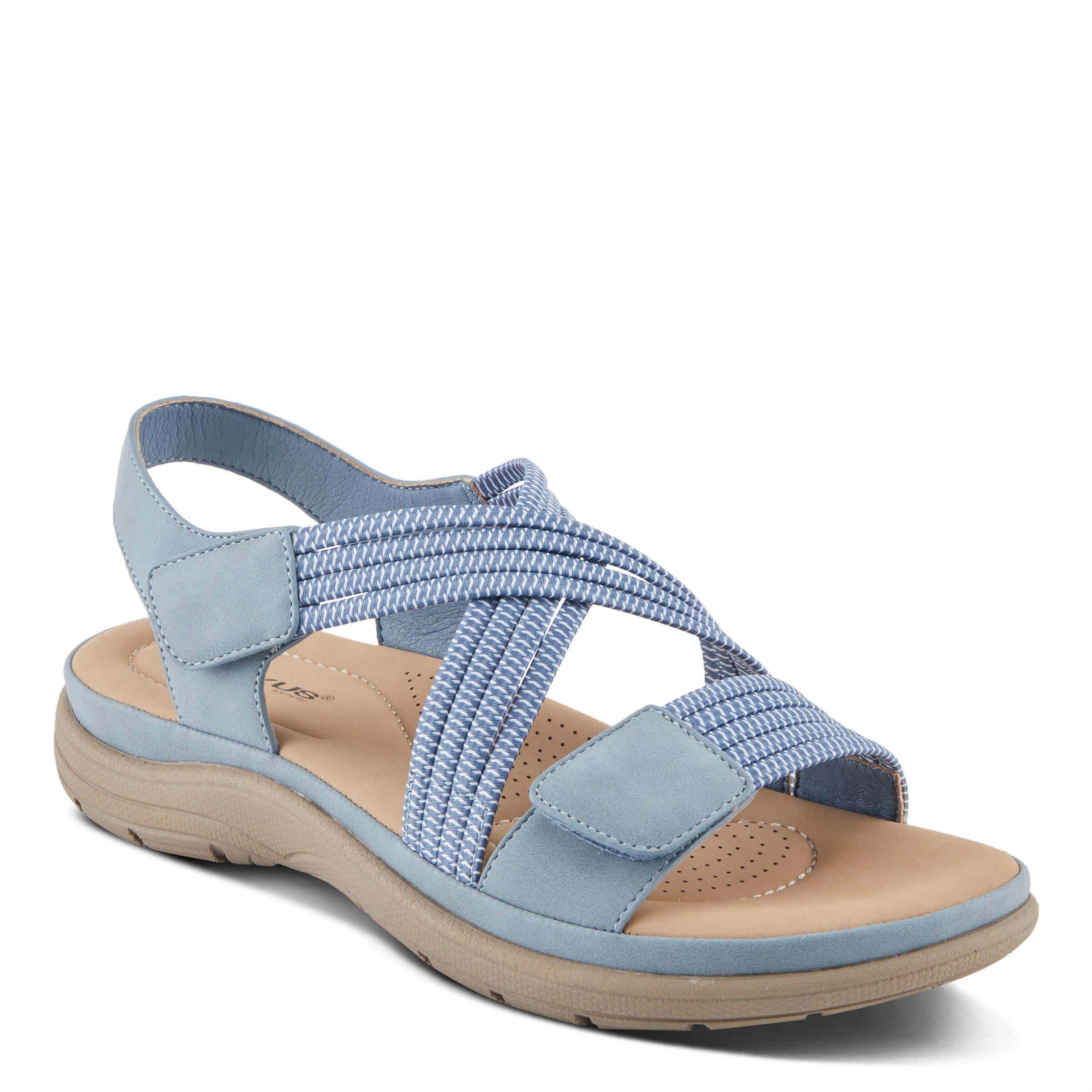 Crossbeam Sandal, BLUE, alternate image number 7