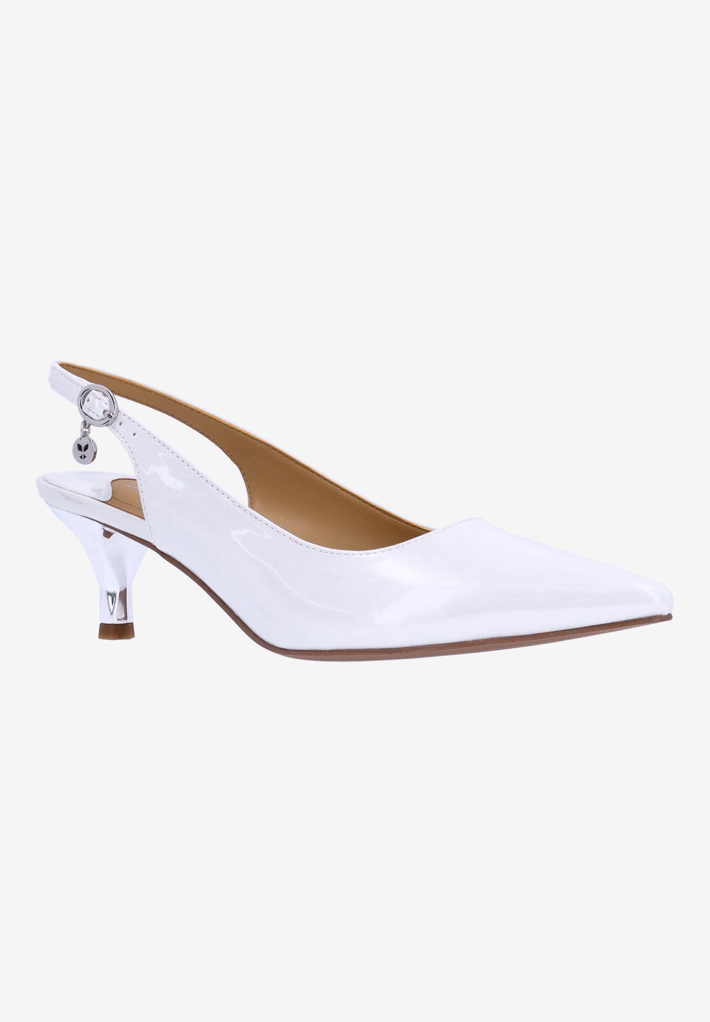 Ferryanne Pump, PATENT WHITE, hi-res image number 0