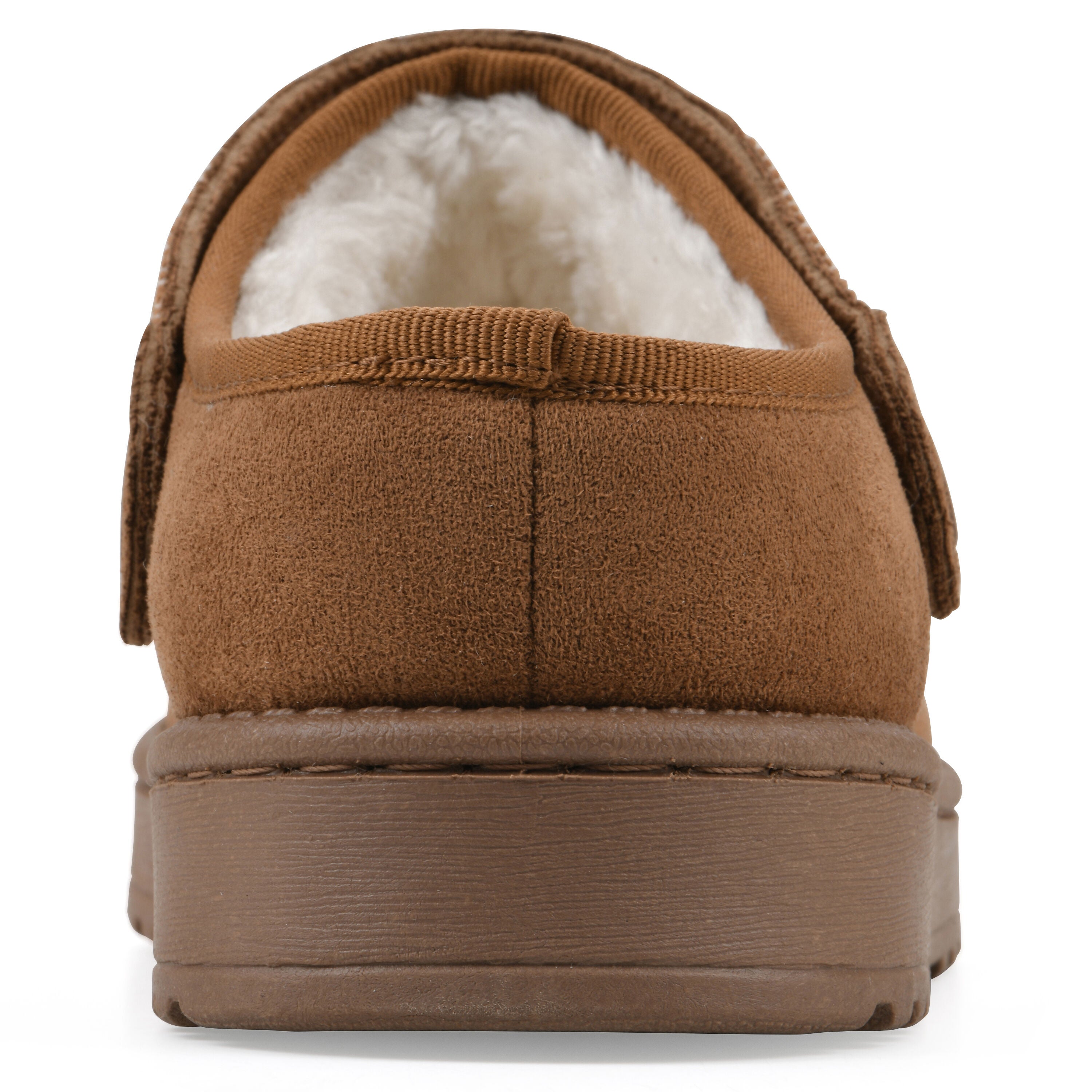 Incast Faux Fur-Lined Clog, CHESTNUT FABRIC, on-hover image number 1